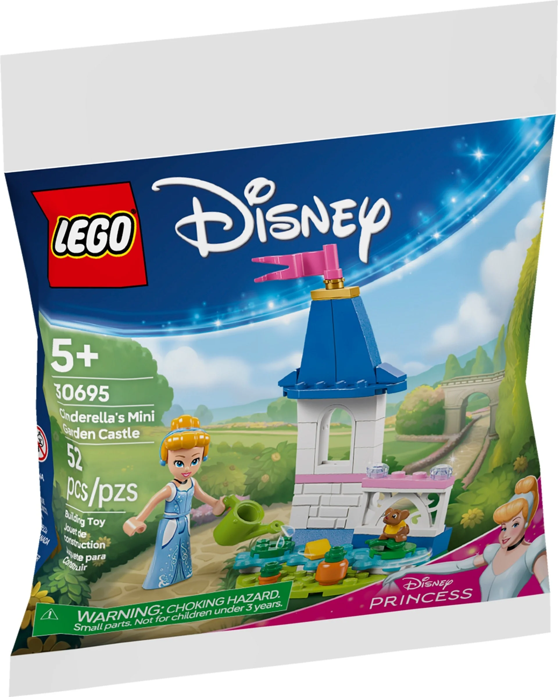 LEGO® 30695 Miniaturowy zamek Kopciuszka z ogrodem - zdjęcie 3