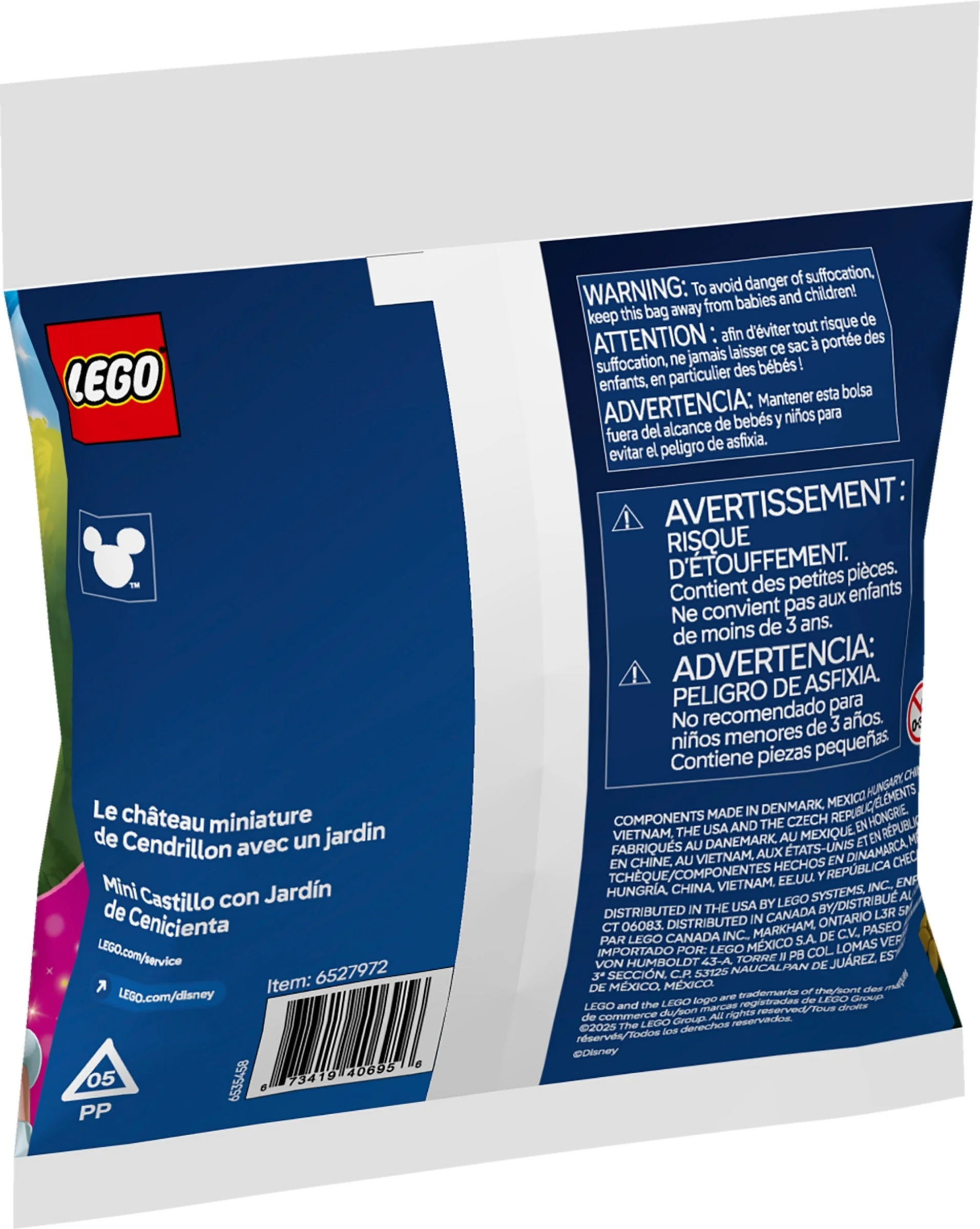 LEGO® 30695 Miniaturowy zamek Kopciuszka z ogrodem - zdjęcie 5