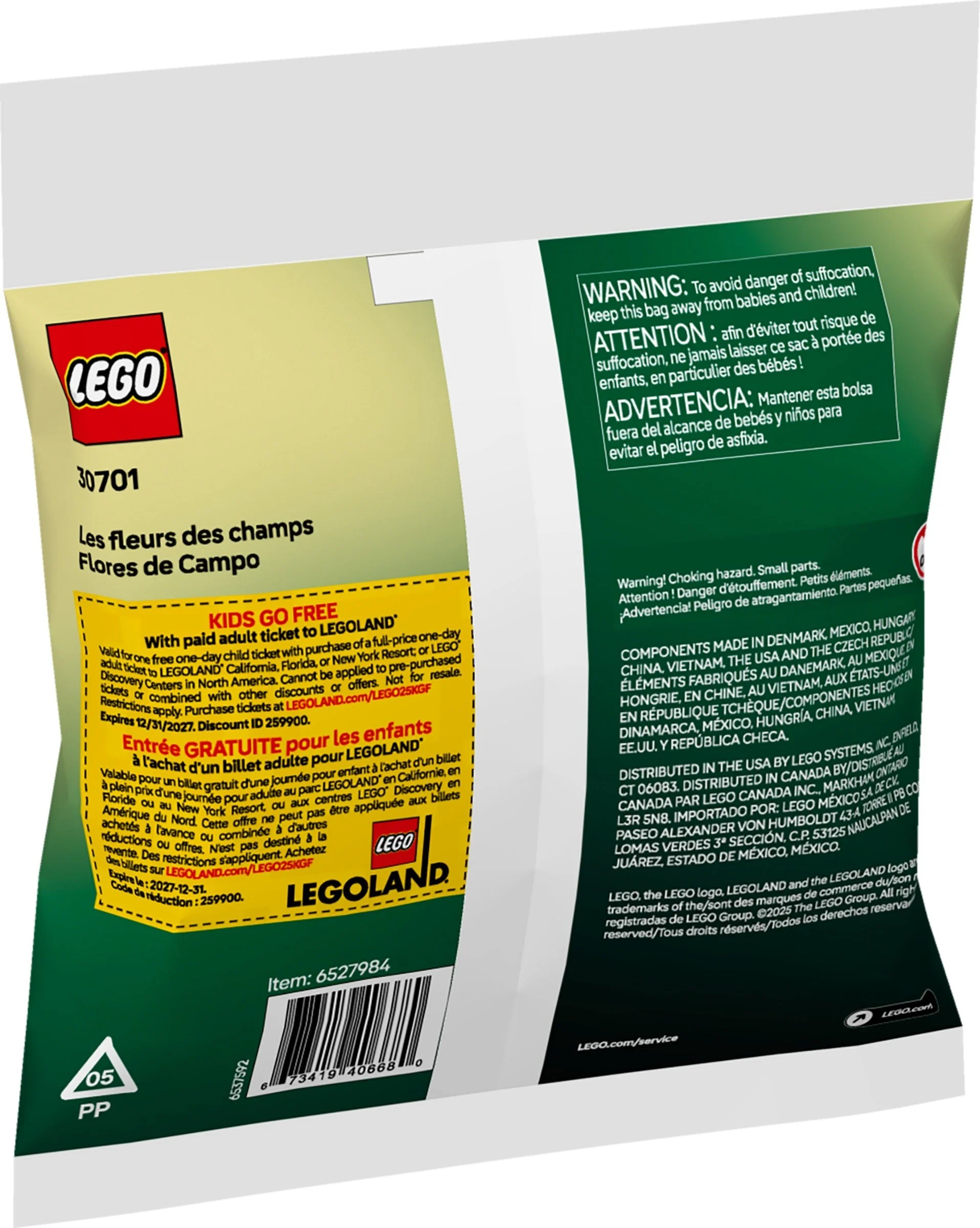 LEGO® 30701 Botanicals Kwiaty polne 30701 - zdjęcie 4