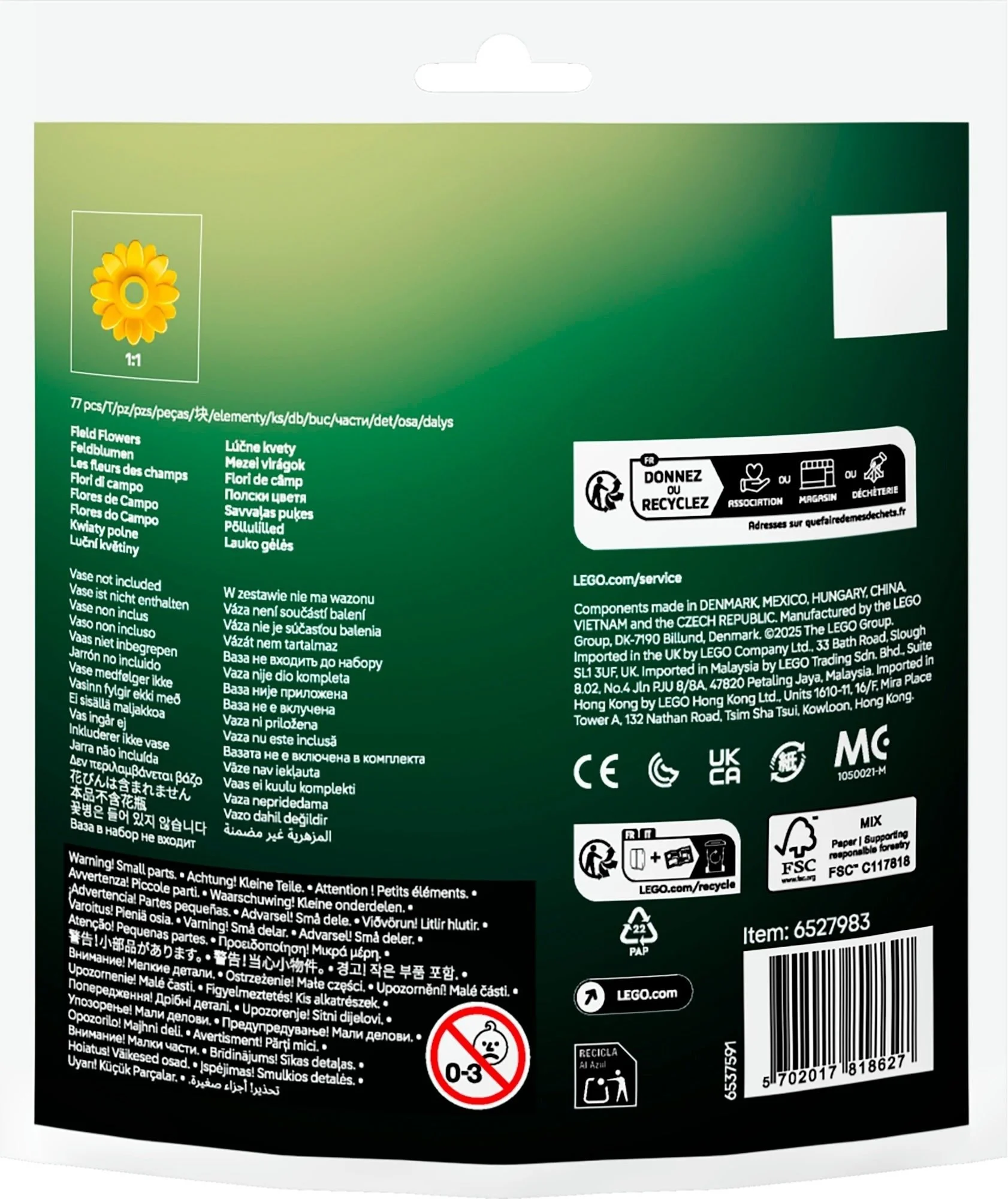 LEGO® 30701 Botanicals Kwiaty polne 30701 - zdjęcie 5
