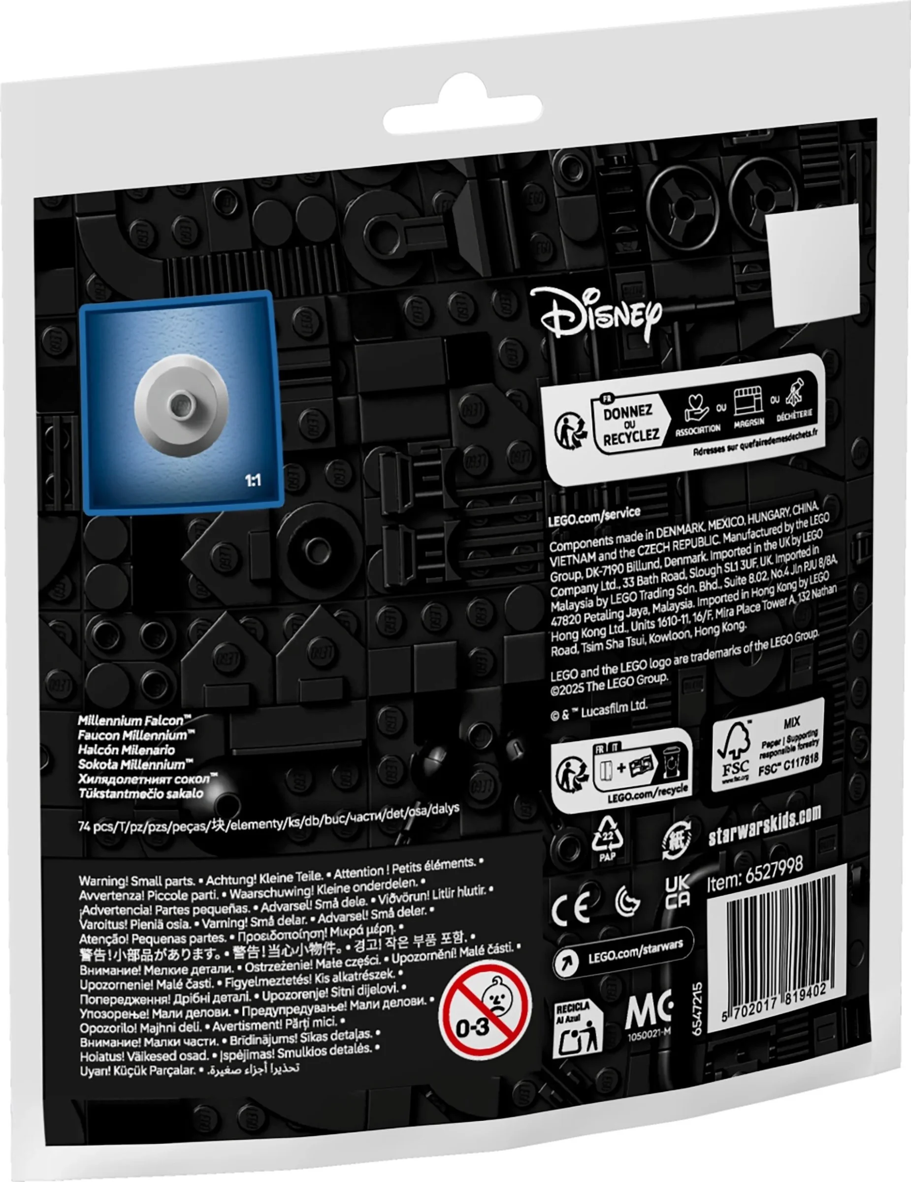 LEGO® 30708 Minimodel Sokoła Millennium - zdjęcie 7