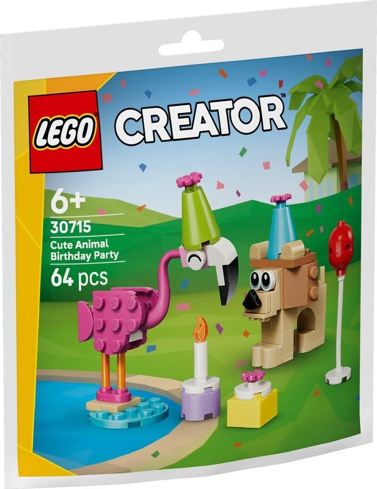 LEGO® 30715 Przyjęcie urodzinowe z uroczymi zwierzątkami - zdjęcie 4