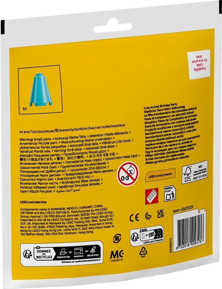 LEGO® 30715 Przyjęcie urodzinowe z uroczymi zwierzątkami - zdjęcie 5