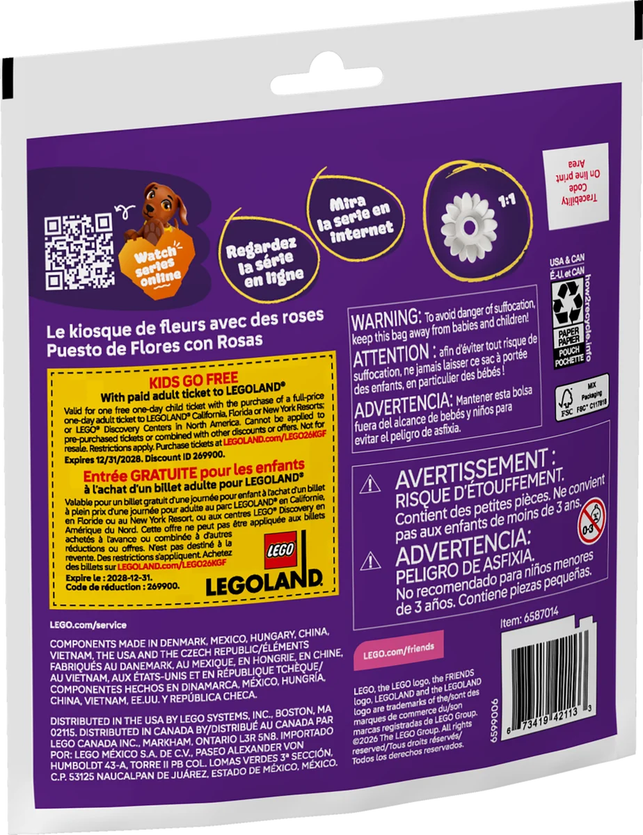 LEGO® 30721 Kwiatowe stoisko z różami - zdjęcie 3