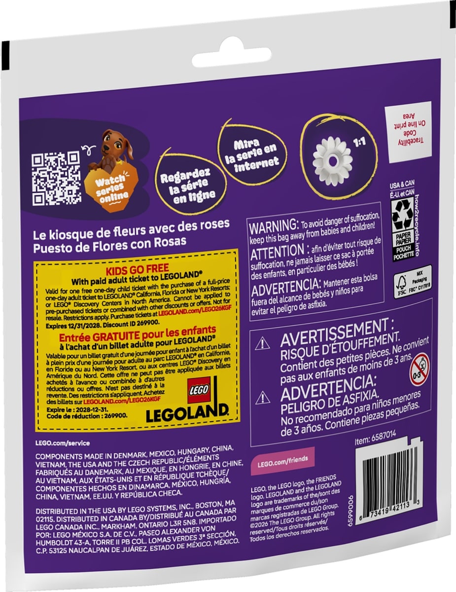 LEGO® 30721 Kwiatowe stoisko z różami - zdjęcie 4