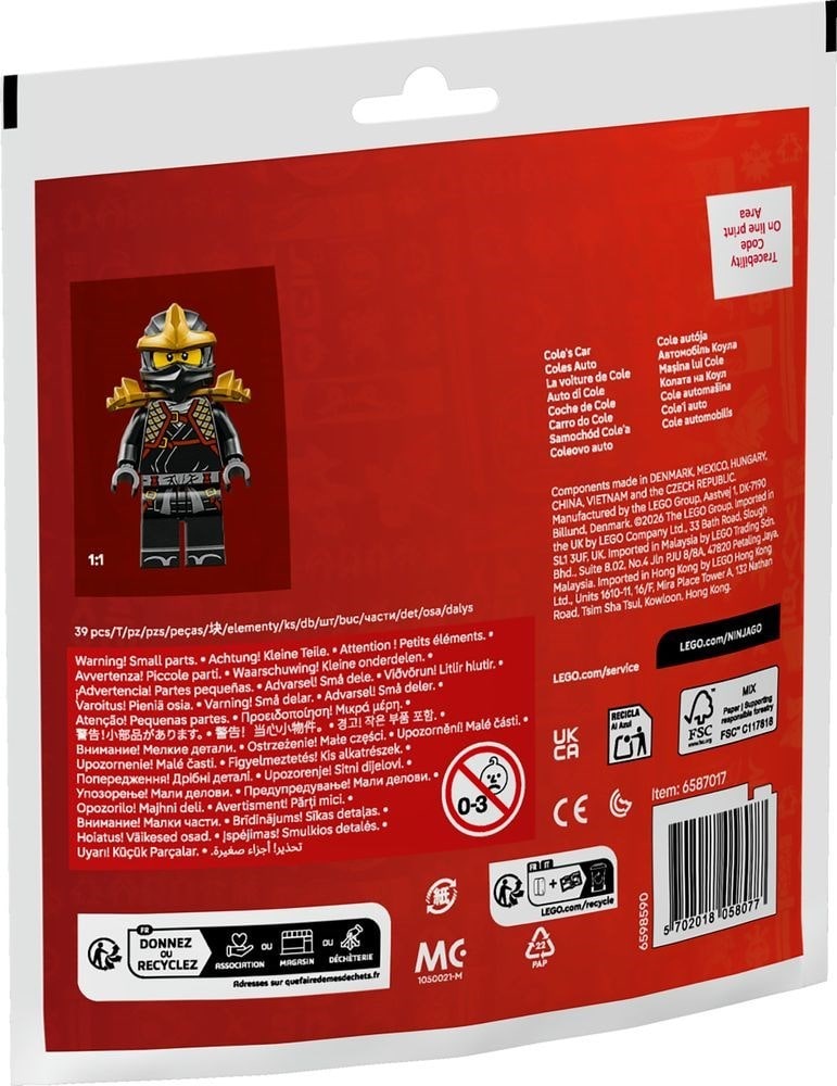 LEGO® 30723 Samochód Ninja Cole'a - zdjęcie 5