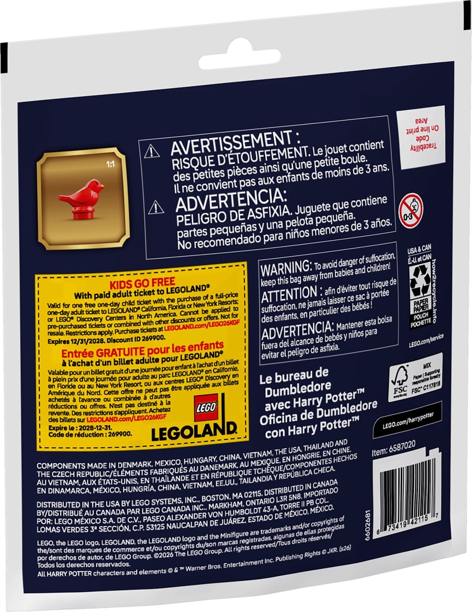 LEGO® 30724 TM Gabinet Dumbledore`a z Harrym Potterem - zdjęcie 2