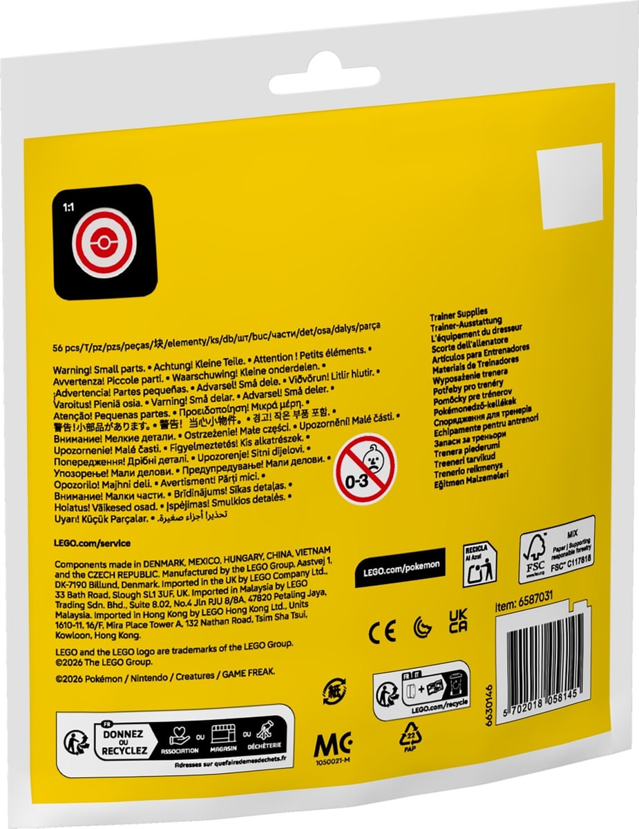 LEGO® 30730 Pokemon Wyposażenie Trenera - zdjęcie 4