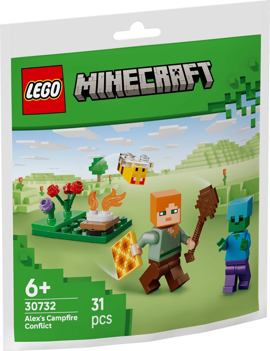 LEGO® 30732 Minecraft Potyczka Alex przy ognisku 30732 - zdjęcie 2