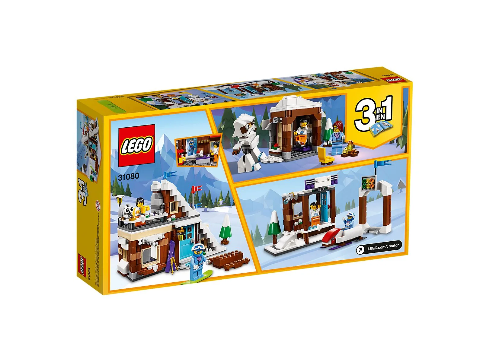 LEGO® 31080 Creator 3 w 1 Creator Ferie Zimowe - zdjęcie 2