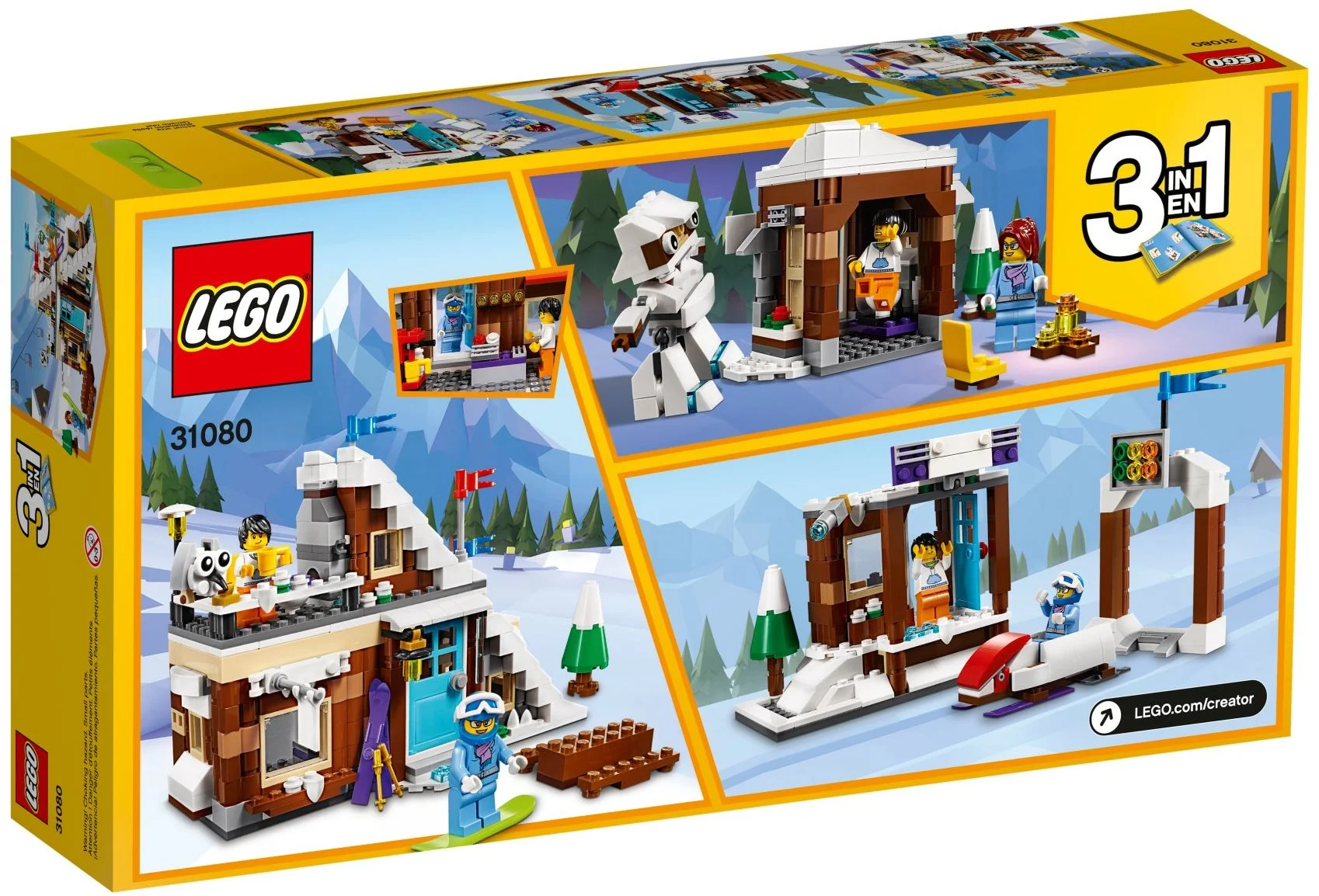 LEGO® 31080 Creator 3 w 1 Creator Ferie Zimowe - zdjęcie 31