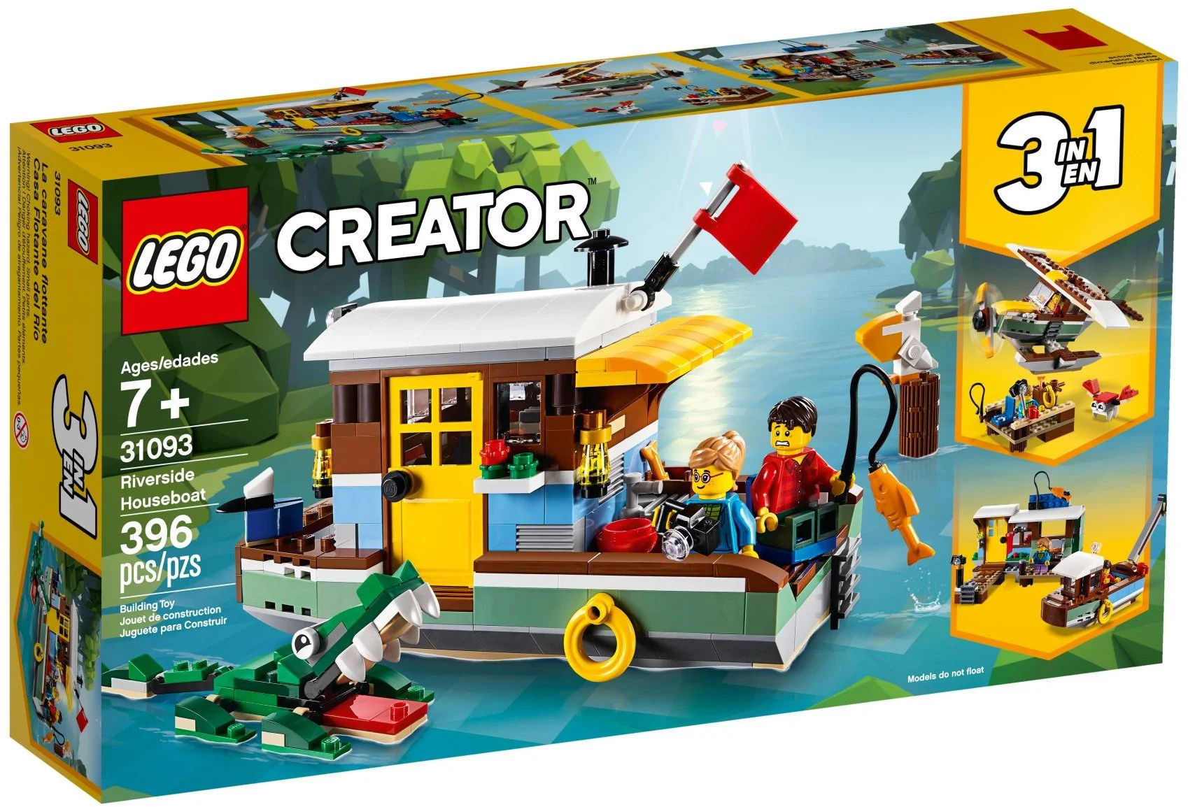 LEGO® 31093 Łódź mieszkalna - zdjęcie 2