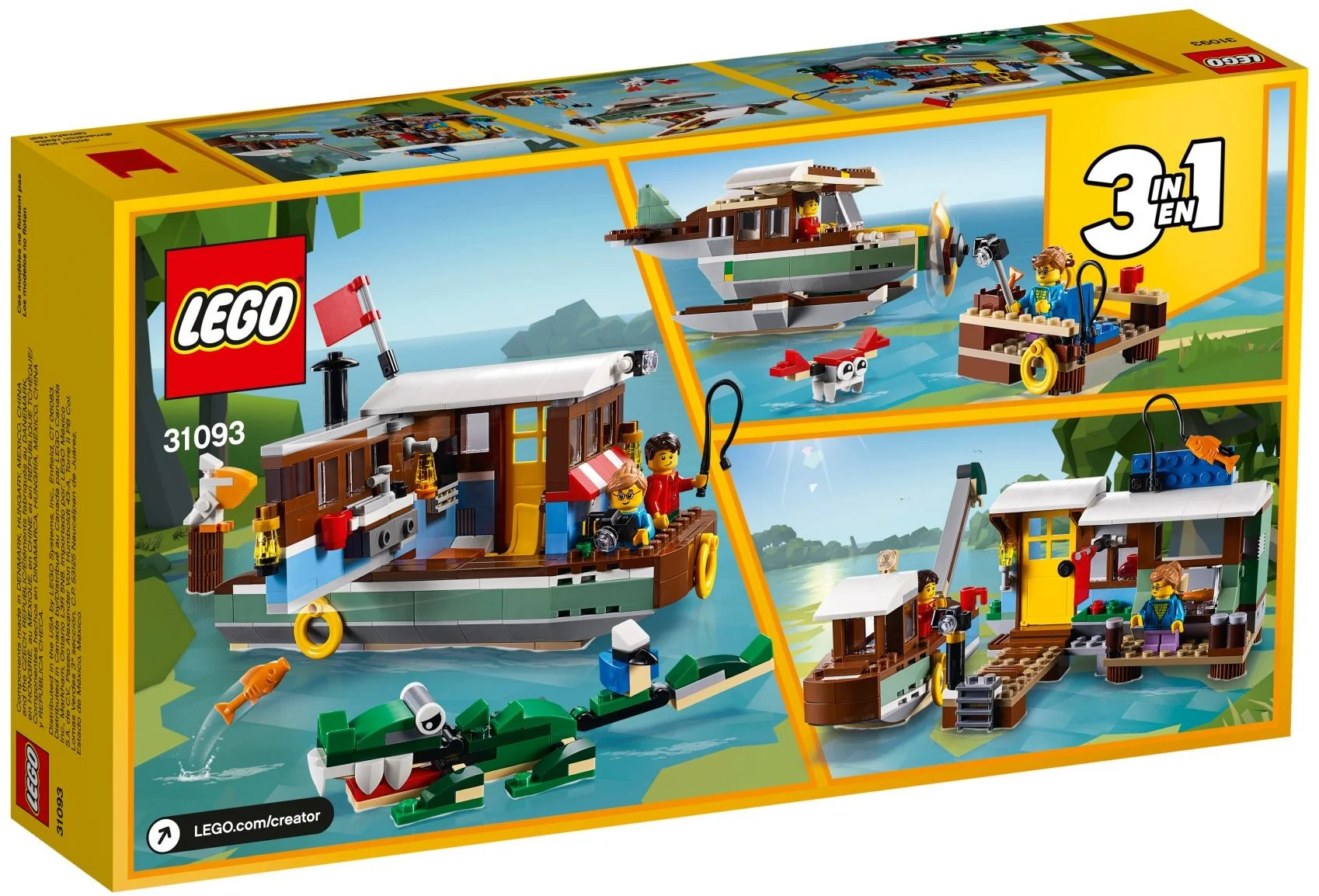 LEGO® 31093 Łódź mieszkalna - zdjęcie 5