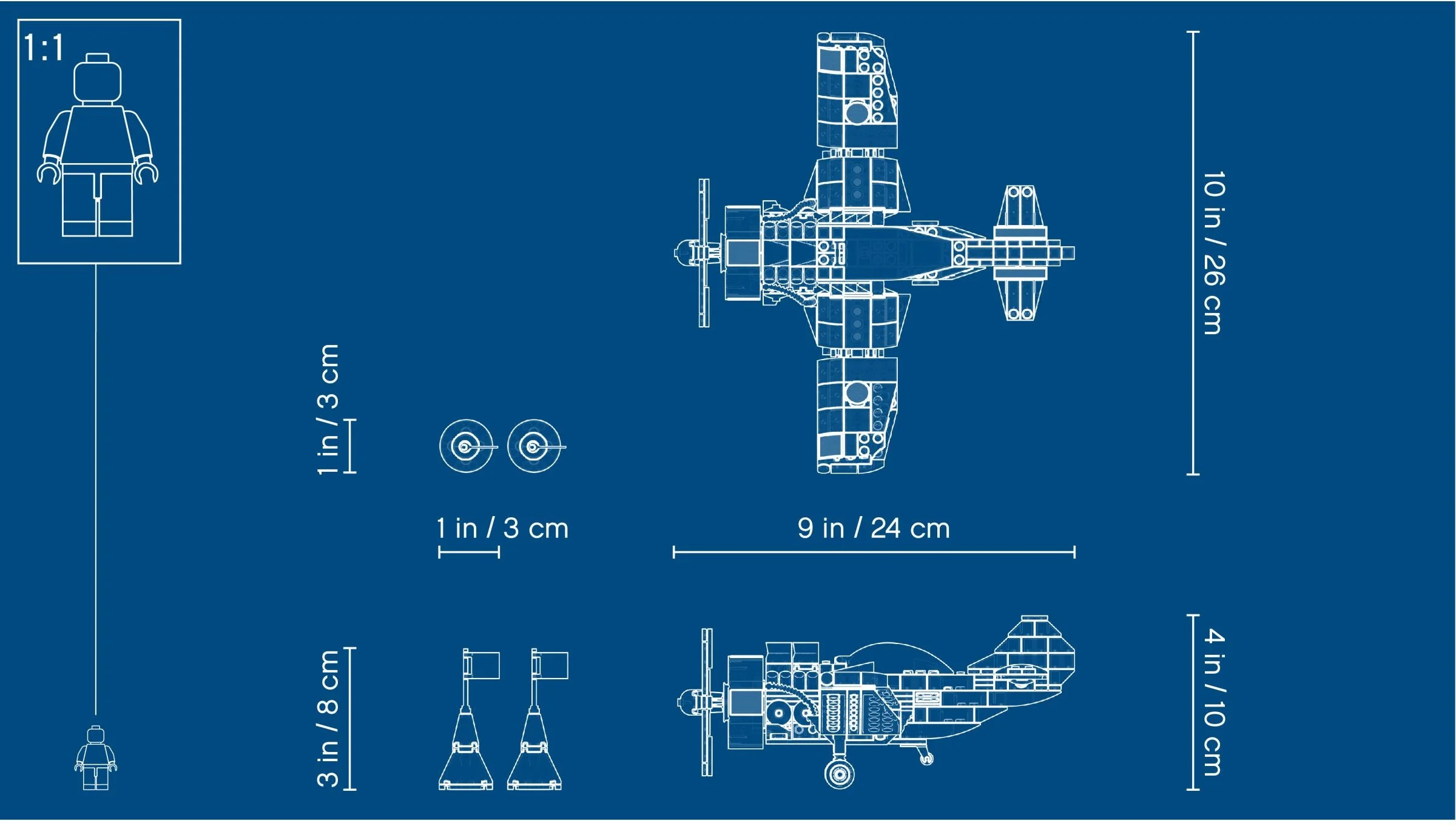 LEGO® 31094 Samolot wyścigowy - zdjęcie 6