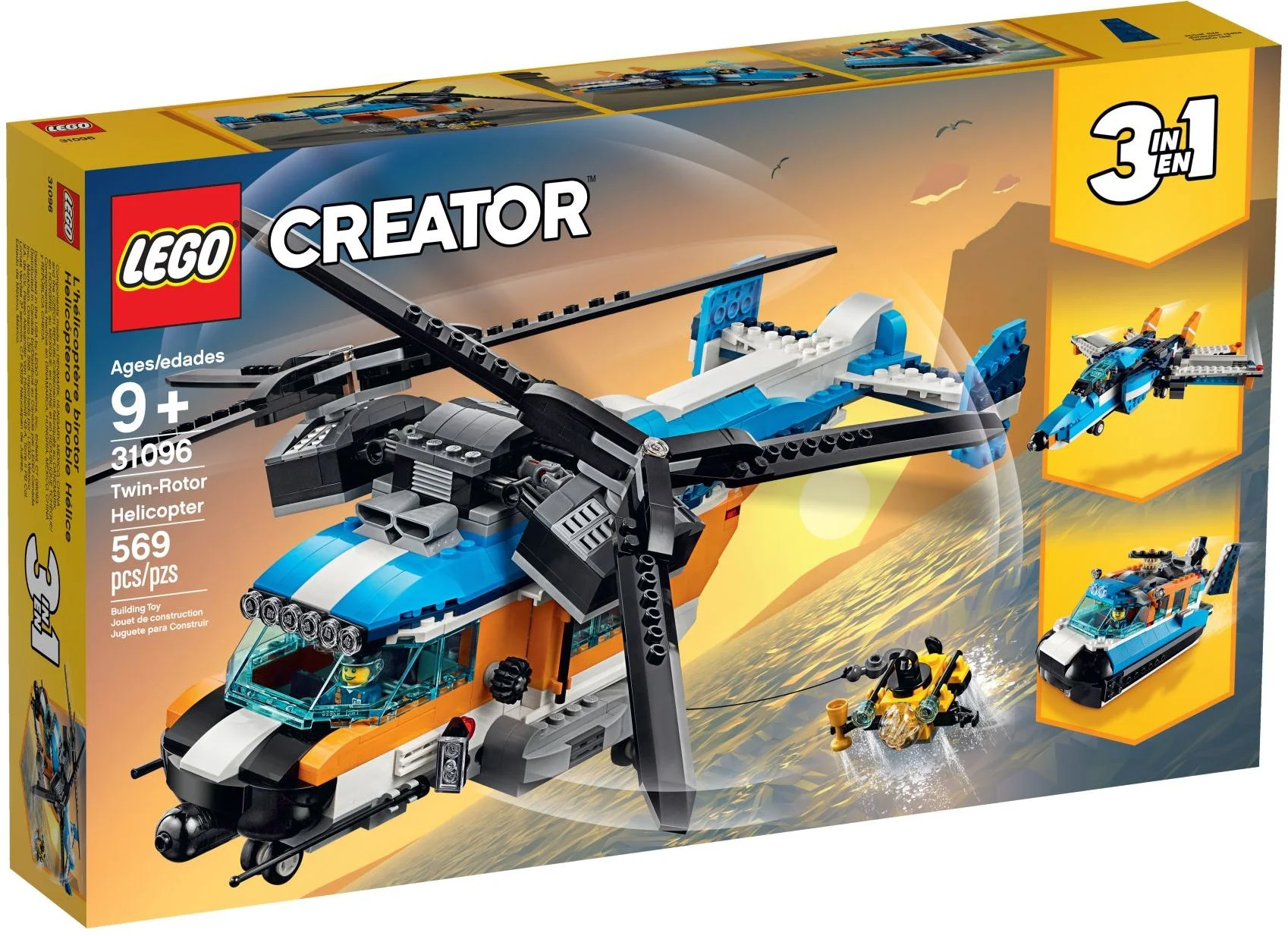 LEGO® 31096 Śmigłowiec dwuwirnikowy - zdjęcie 2