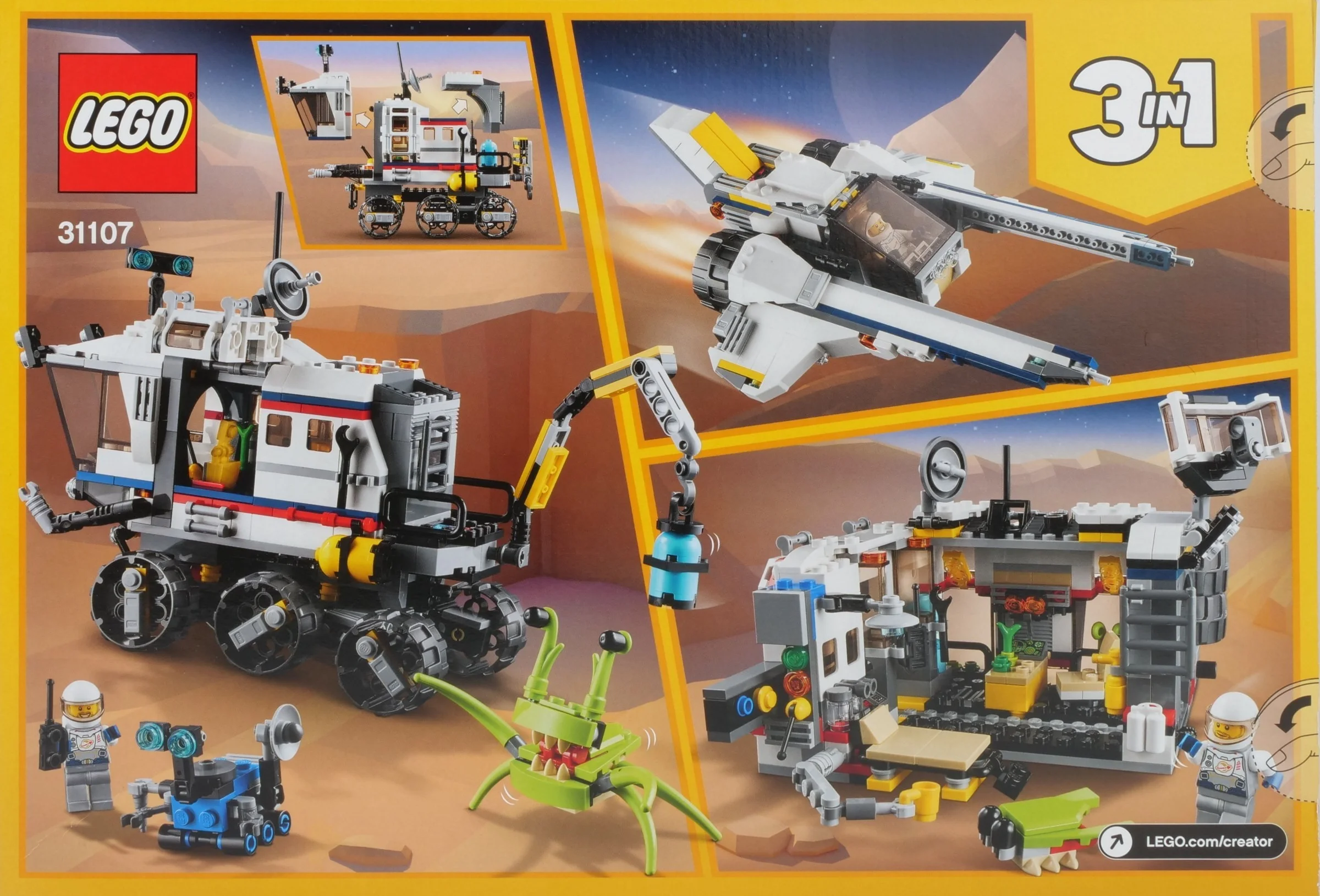 LEGO® 31107 Łazik kosmiczny - zdjęcie 8