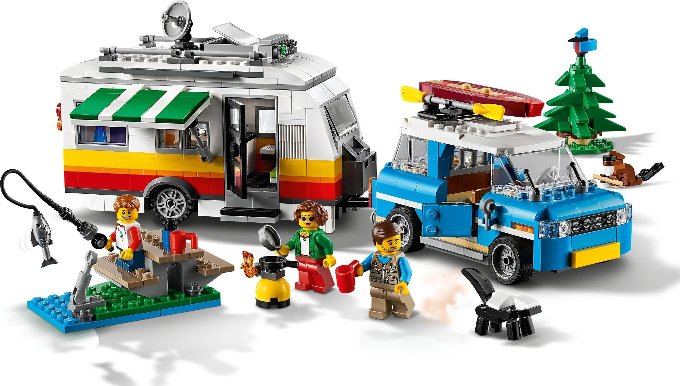 LEGO® 31108 Wakacyjny kemping z rodziną - zdjęcie 11