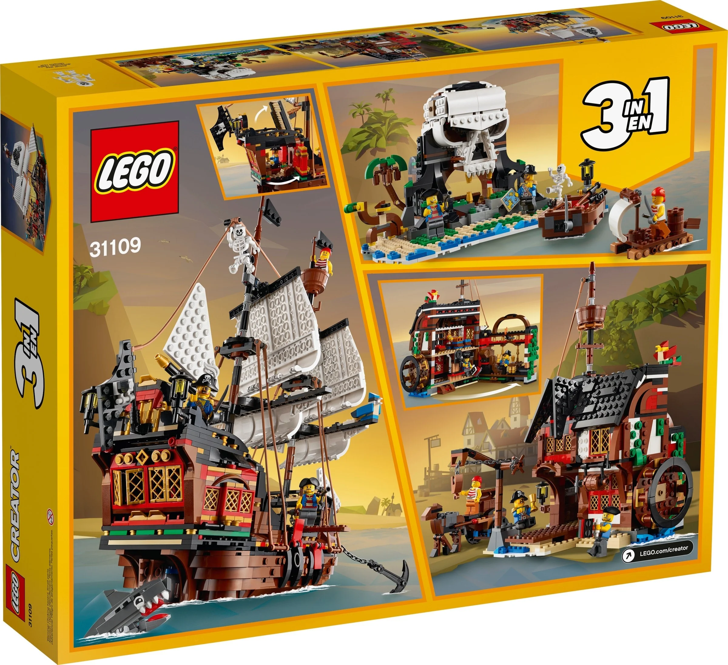 LEGO® 31109 Creator 3w1 Statek Piracki - zdjęcie 8