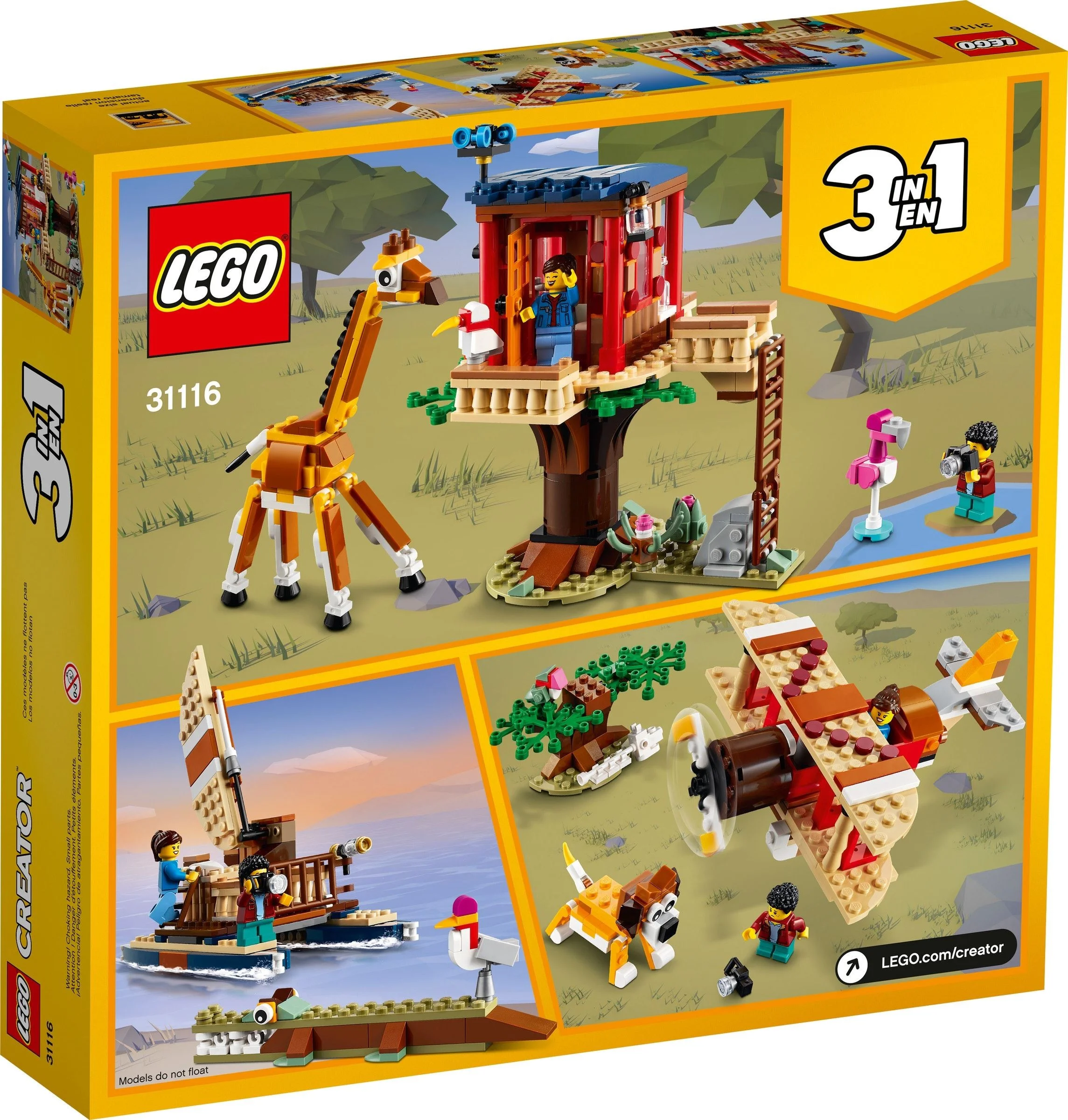 LEGO® 31116 Domek na drzewie na safari - zdjęcie 11