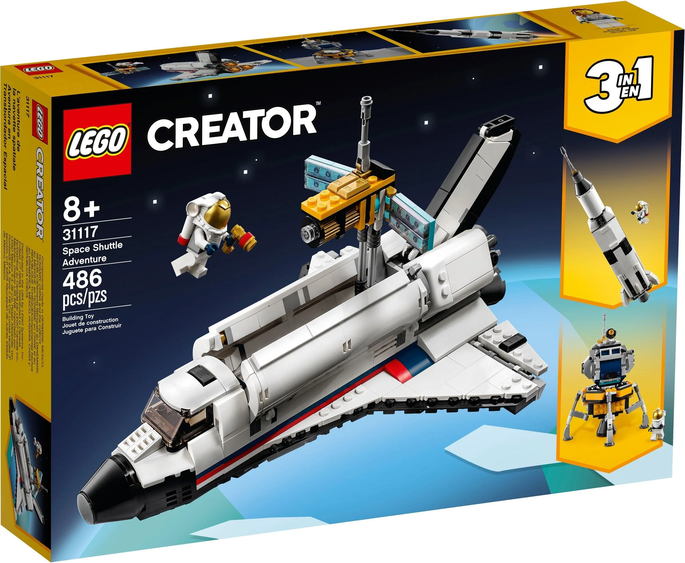 LEGO® 31117 Przygoda w promie kosmicznym - zdjęcie 2