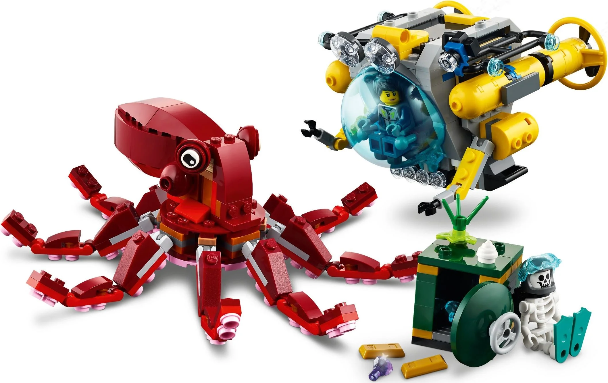 LEGO® 31130 Klocki Lego Creator Wyprawa Po Zatopiony Skarb 3W1 - zdjęcie 3