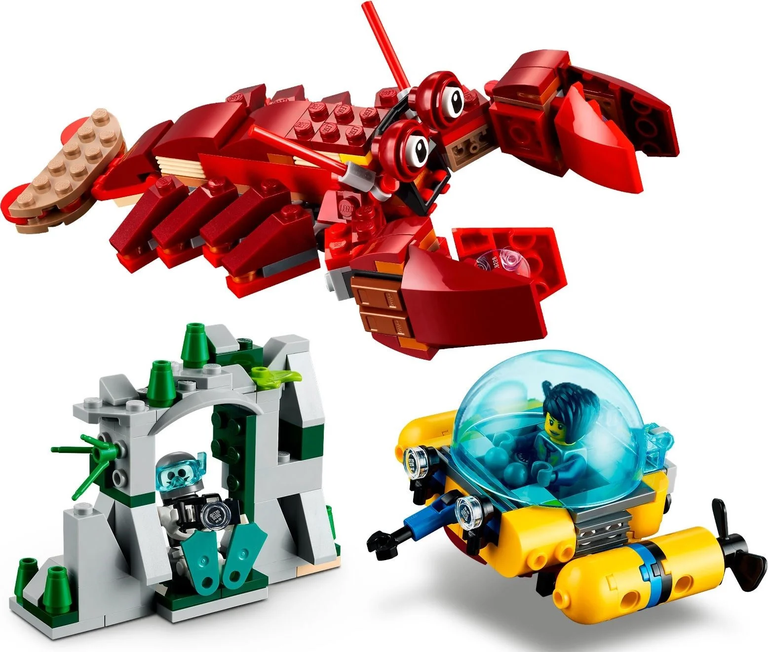 LEGO® 31130 Klocki Lego Creator Wyprawa Po Zatopiony Skarb 3W1 - zdjęcie 5
