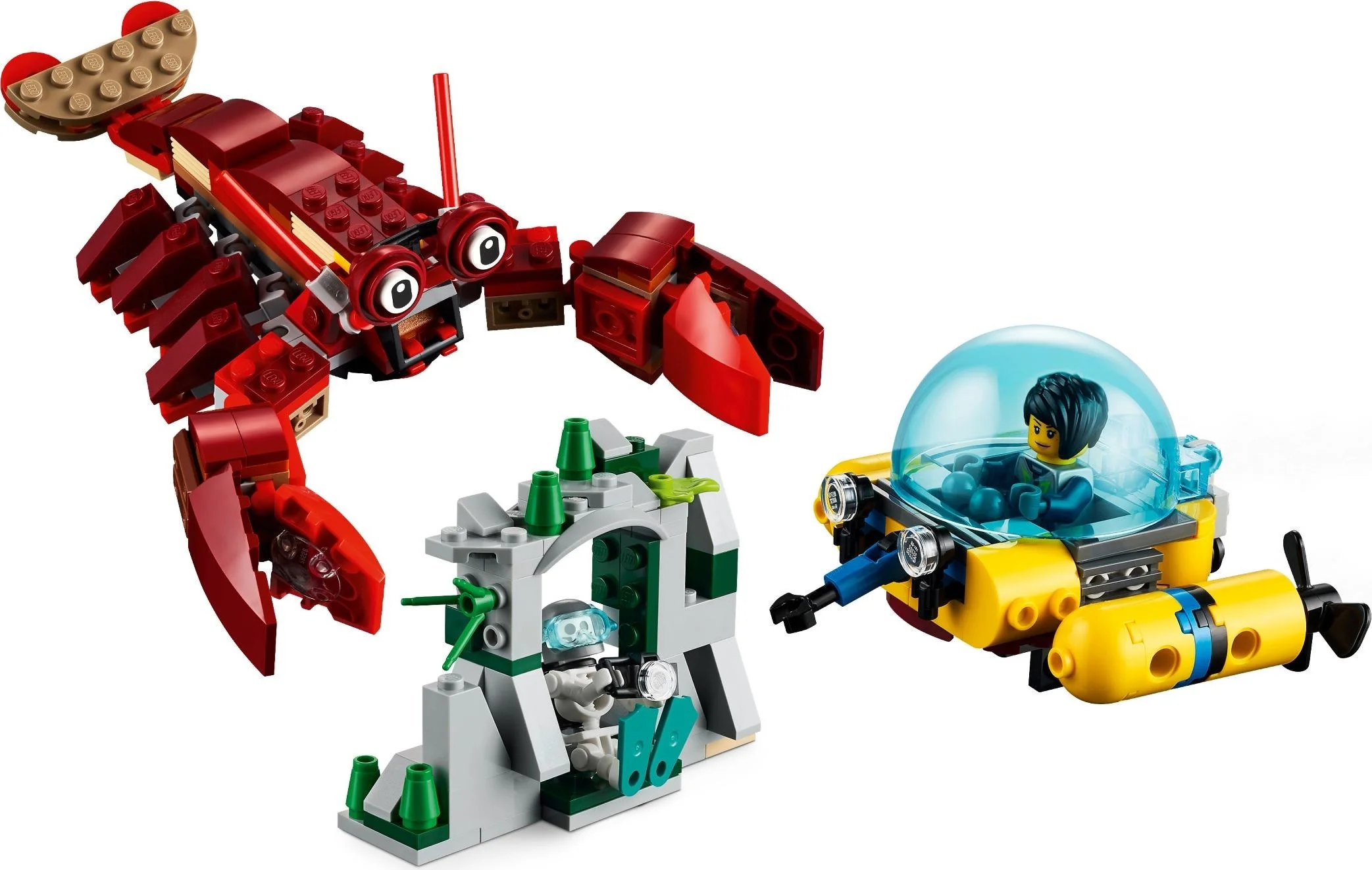 LEGO® 31130 Klocki Lego Creator Wyprawa Po Zatopiony Skarb 3W1 - zdjęcie 7