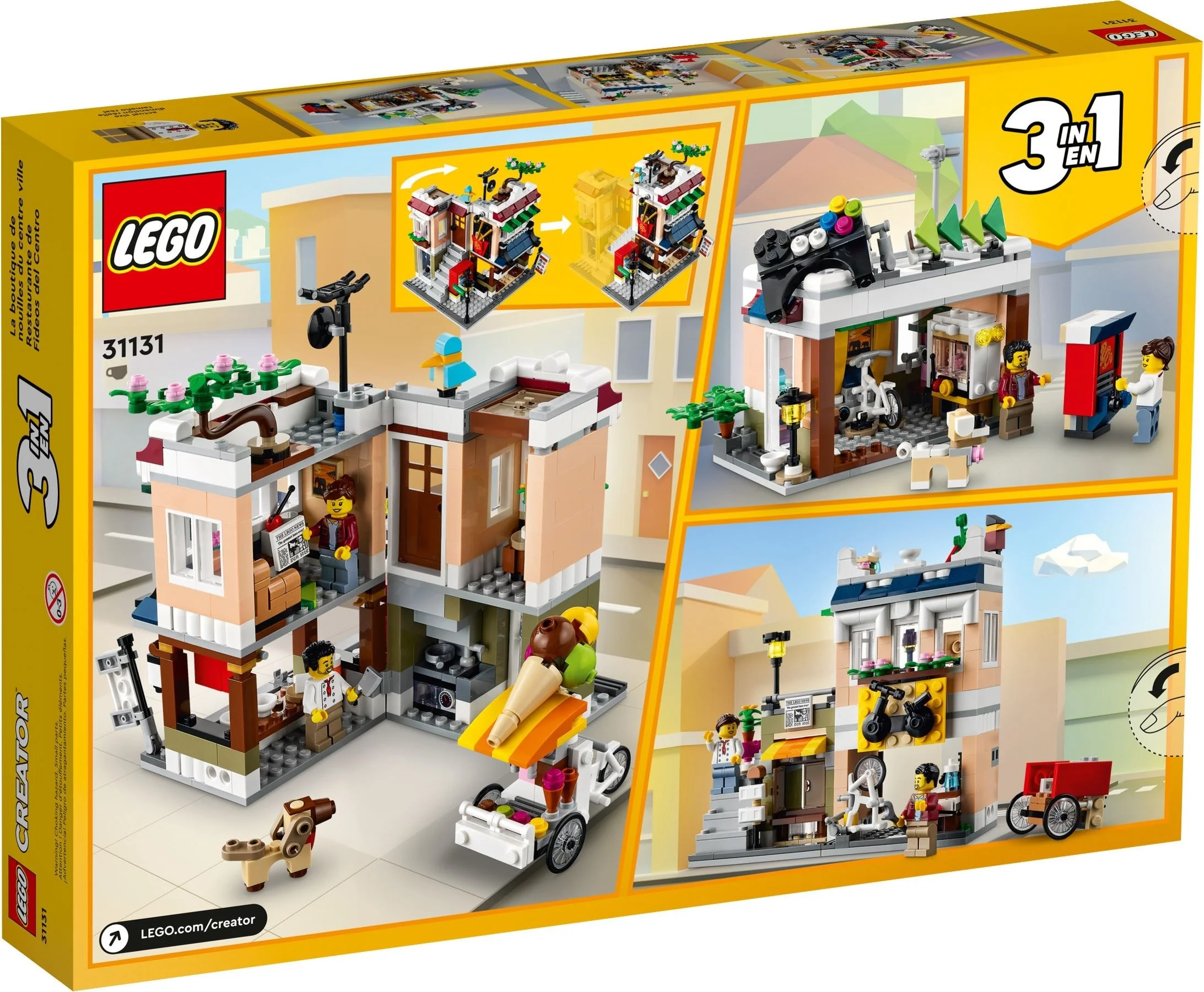 LEGO® 31131 Sklep z kluskami w śródmieściu - zdjęcie 3