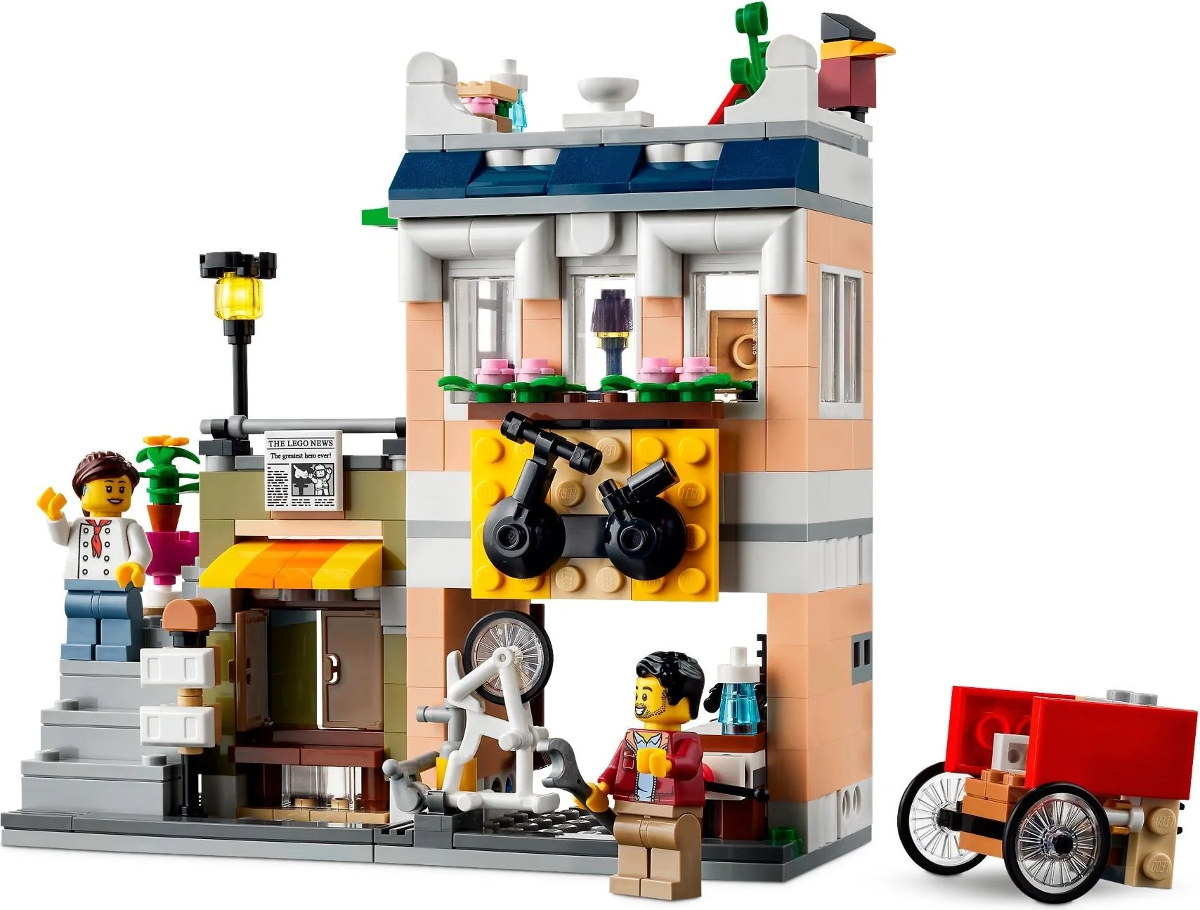 LEGO® 31131 Sklep z kluskami w śródmieściu - zdjęcie 6