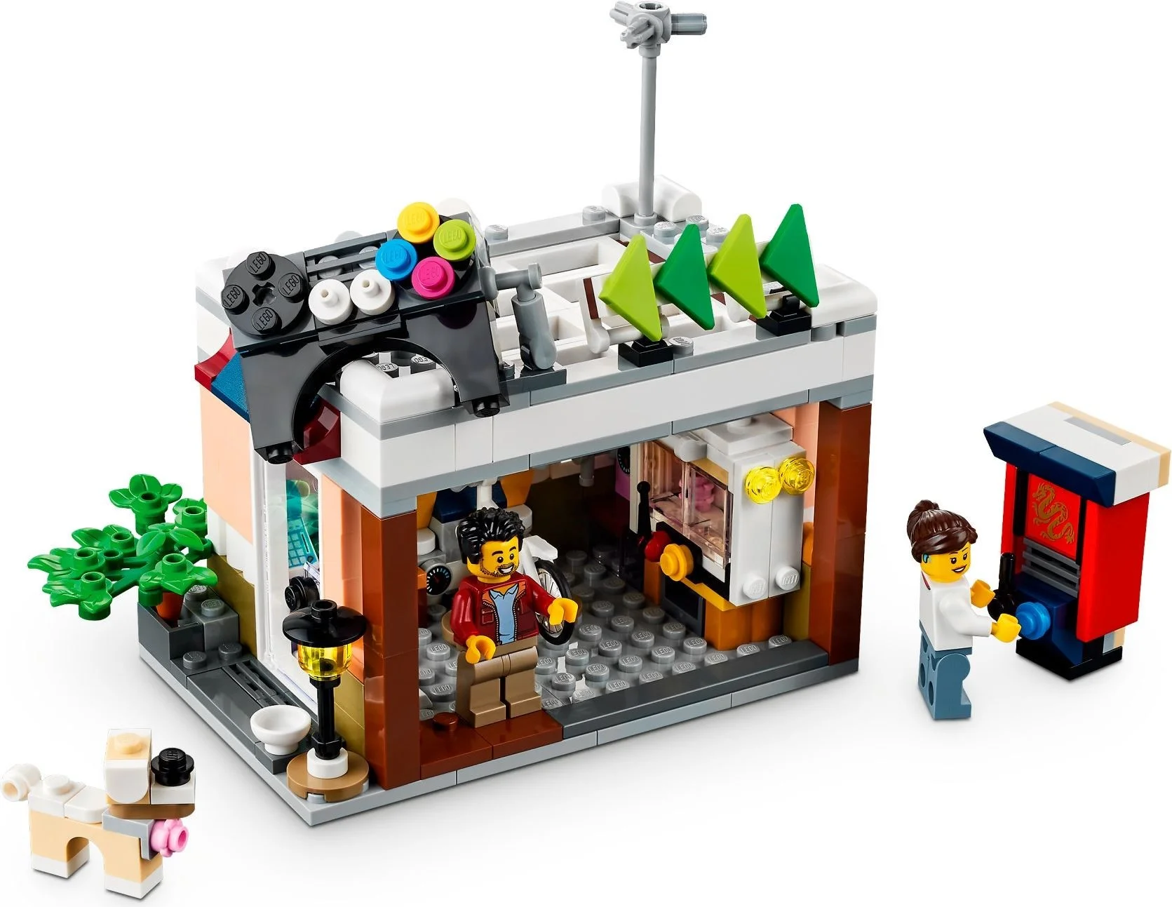LEGO® 31131 Sklep z kluskami w śródmieściu - zdjęcie 8