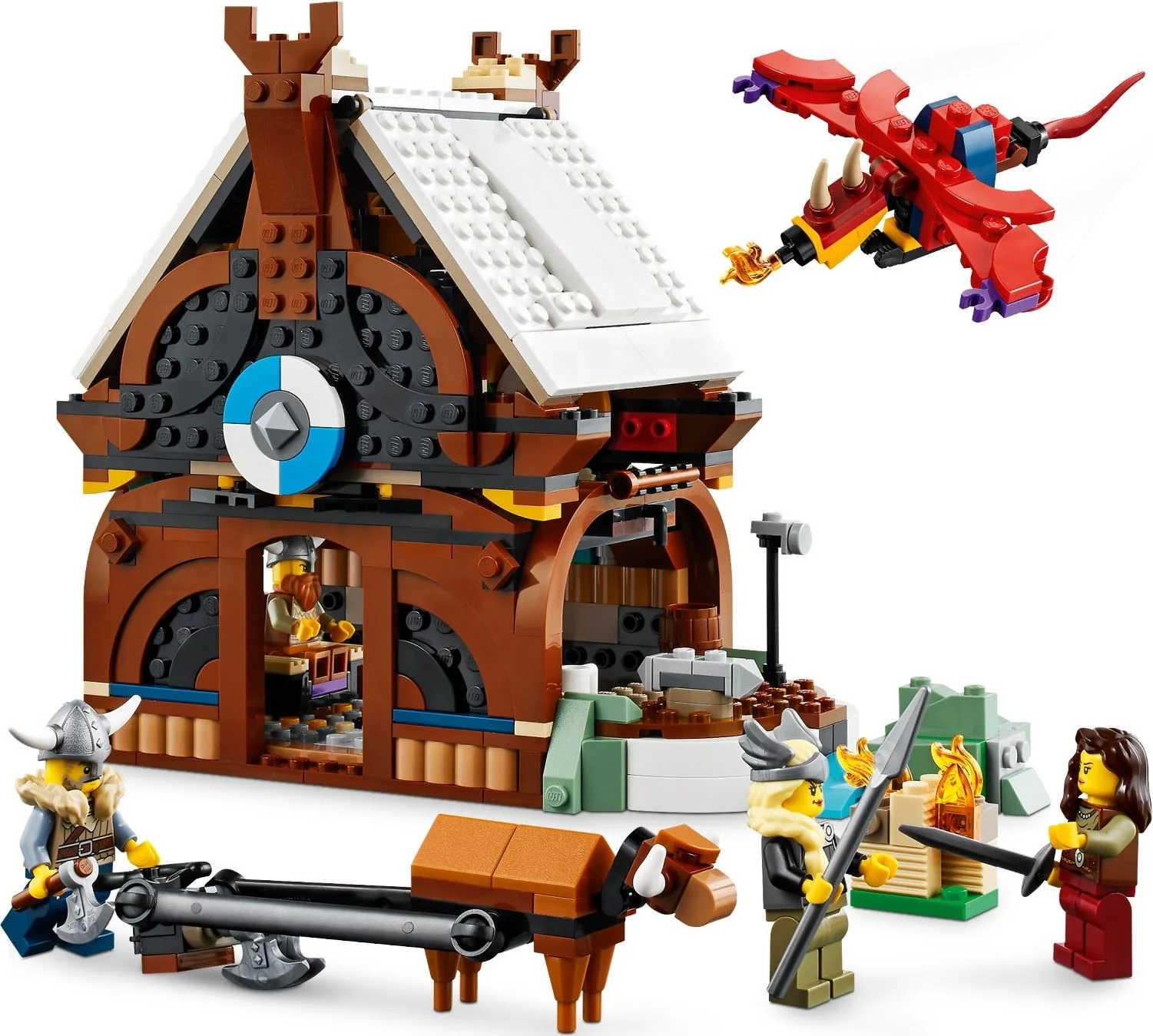 LEGO® 31132 Statek wikingów i wąż z Midgardu - zdjęcie 4