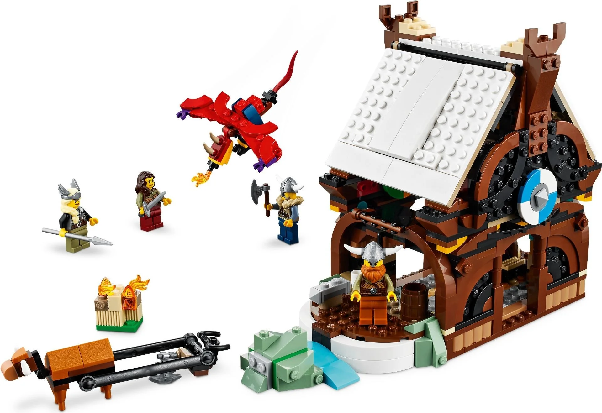 LEGO® 31132 Statek wikingów i wąż z Midgardu - zdjęcie 5