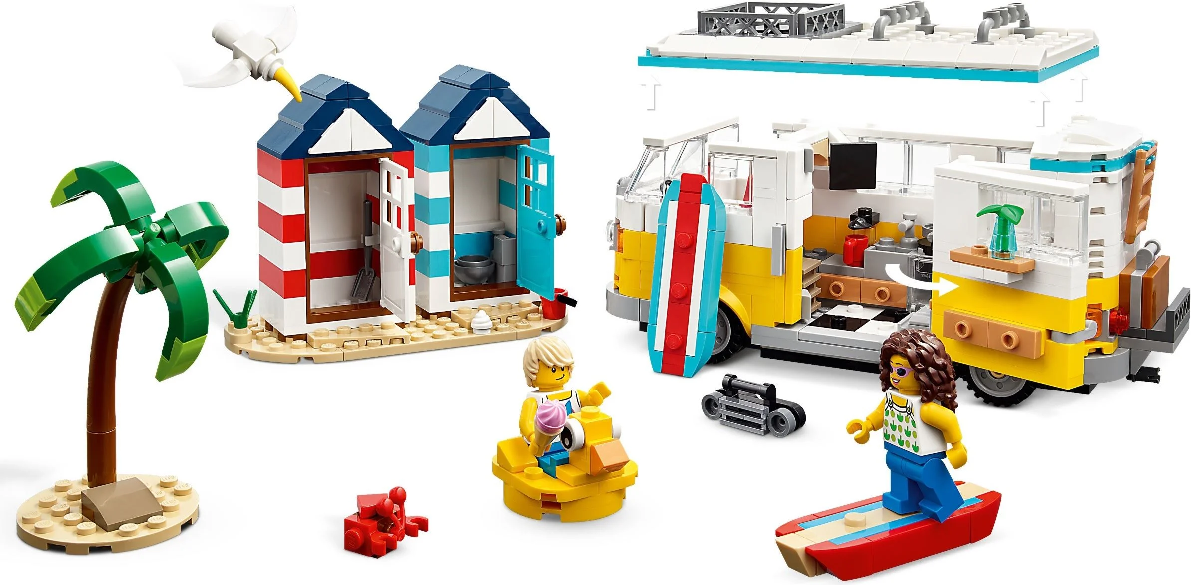 LEGO® 31138 3 w 1 Kamper na plaży - zdjęcie 3