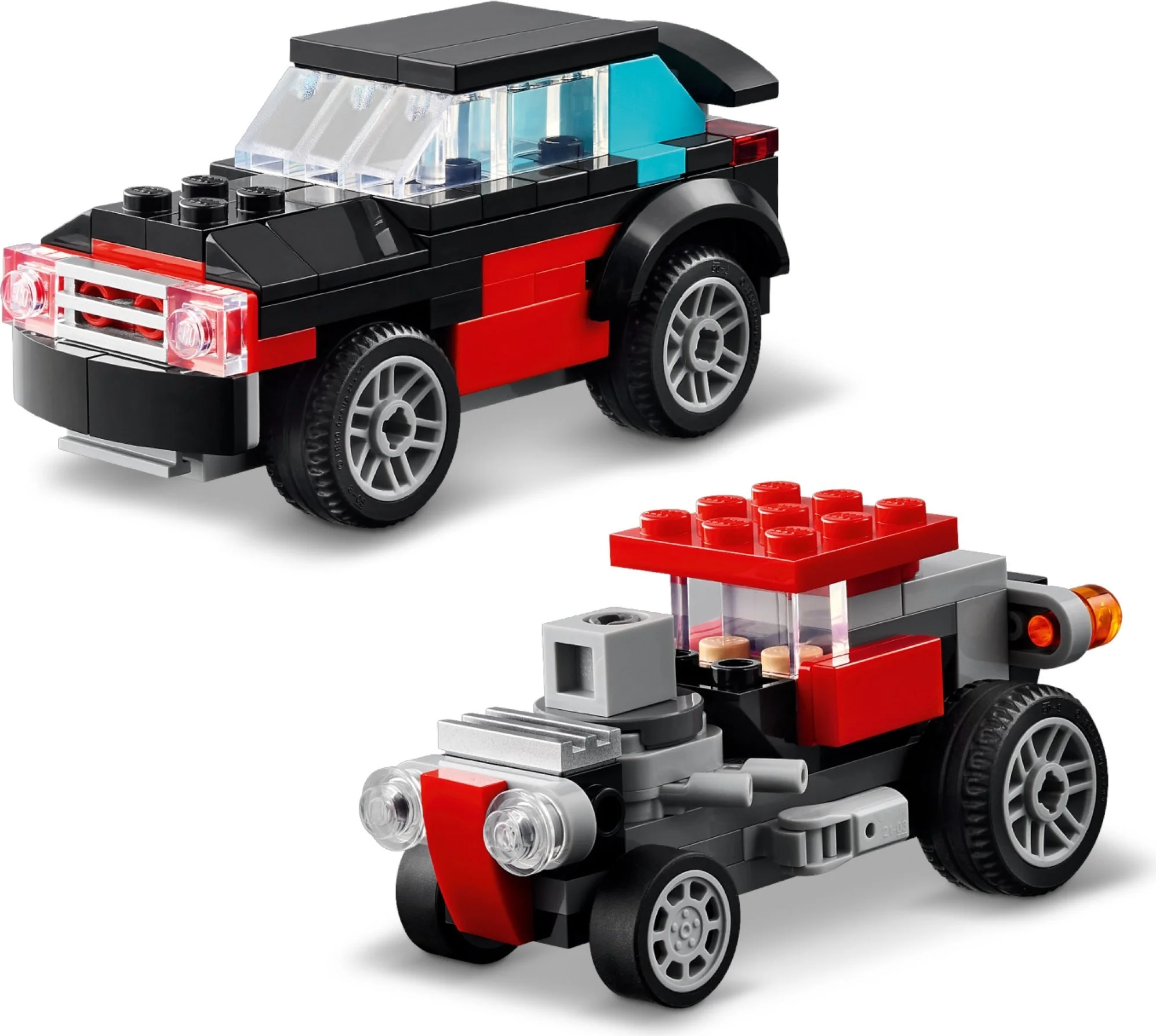 LEGO® 31146 Ciężarówka z platformą i helikopterem - zdjęcie 15