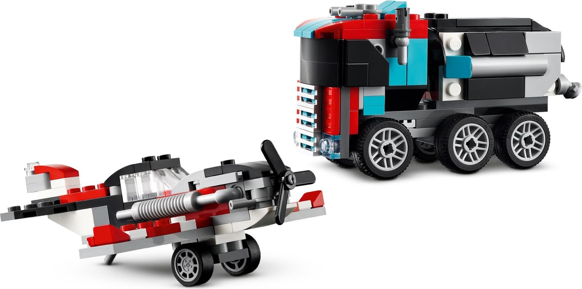 LEGO® 31146 Ciężarówka z platformą i helikopterem - zdjęcie 10