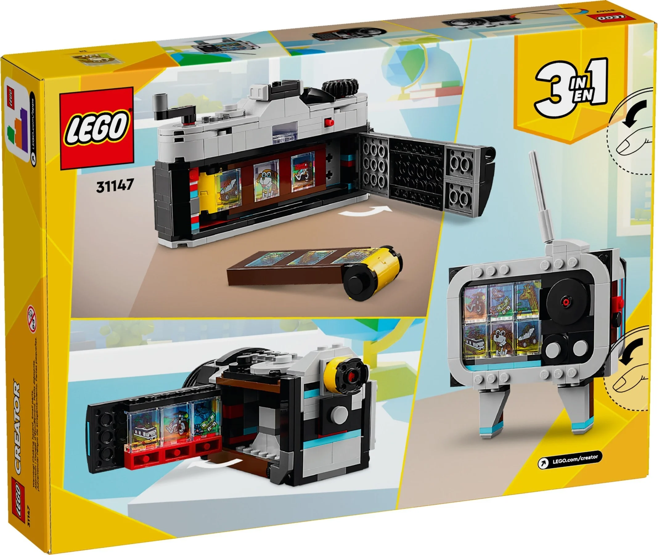 LEGO® 31147 Aparat w stylu retro - zdjęcie 6