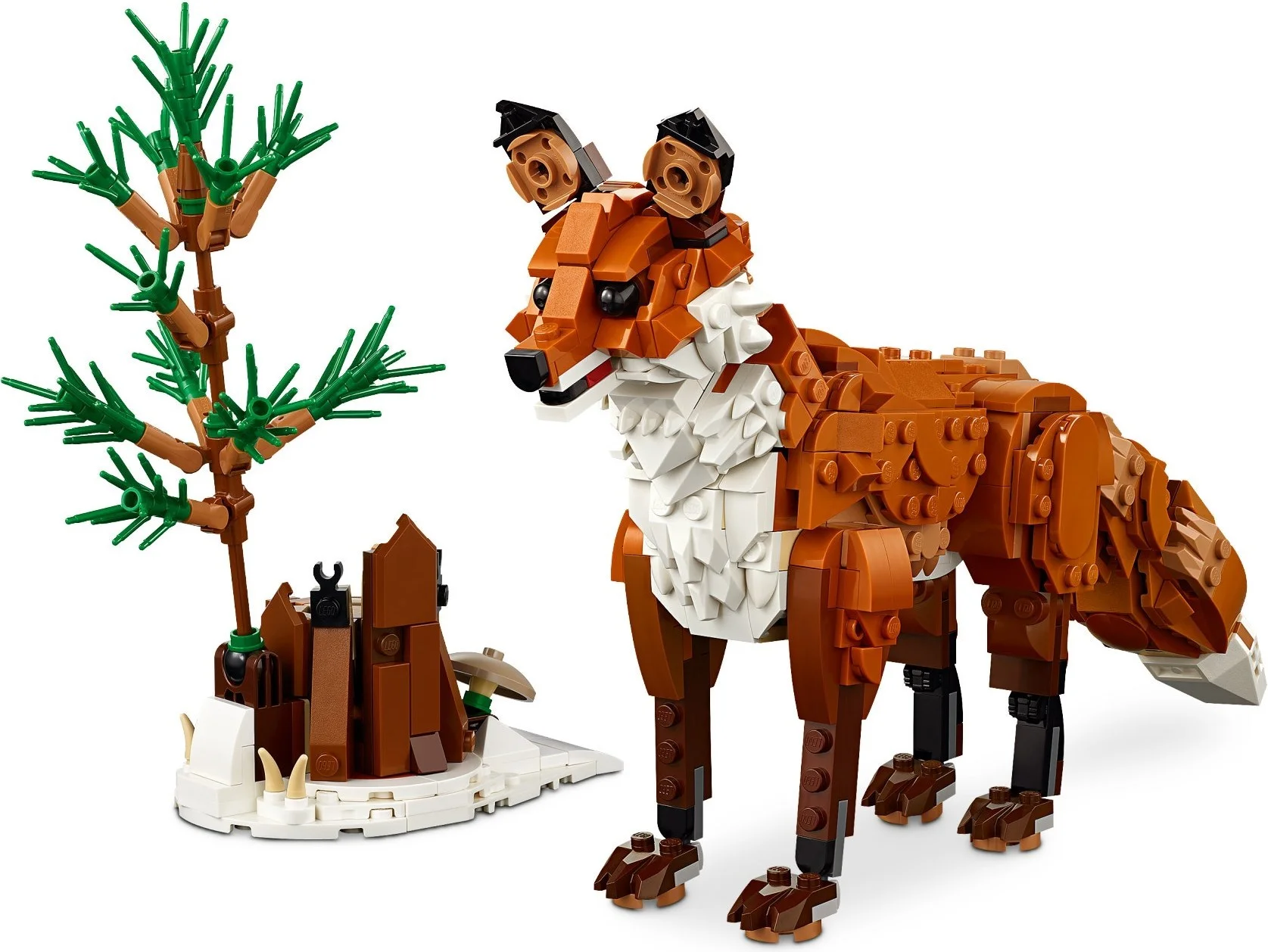 LEGO® 31154 Leśne zwierzęta: Czerwony lis - zdjęcie 4