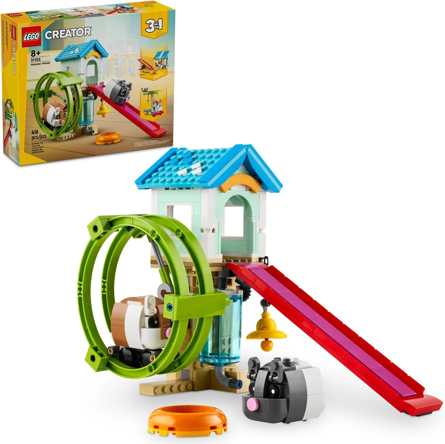 LEGO® 31155 3 w 1 31146 Ciężarówka z platformą i helikopterem - zdjęcie 2