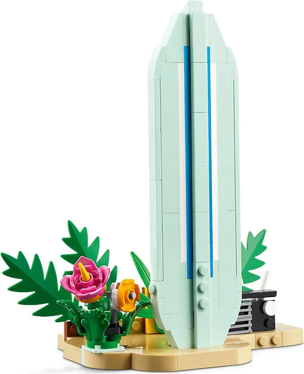 LEGO® 31156 3 w 1 Tropikalne Ukulele Papuga Kwiat Windsurfing - zdjęcie 7