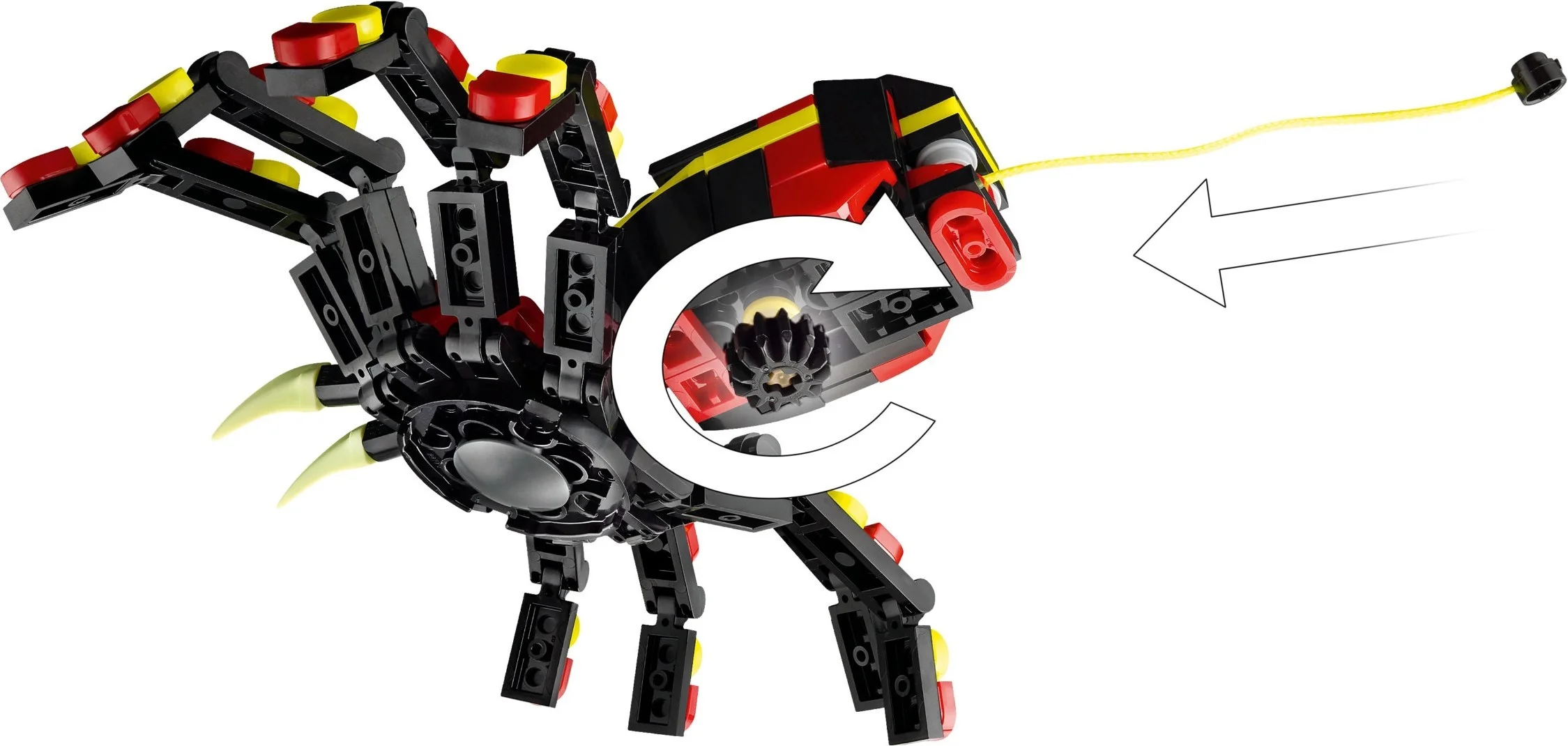 LEGO® 31159 Dzikie zwierzęta: niezwykły pająk - zdjęcie 5
