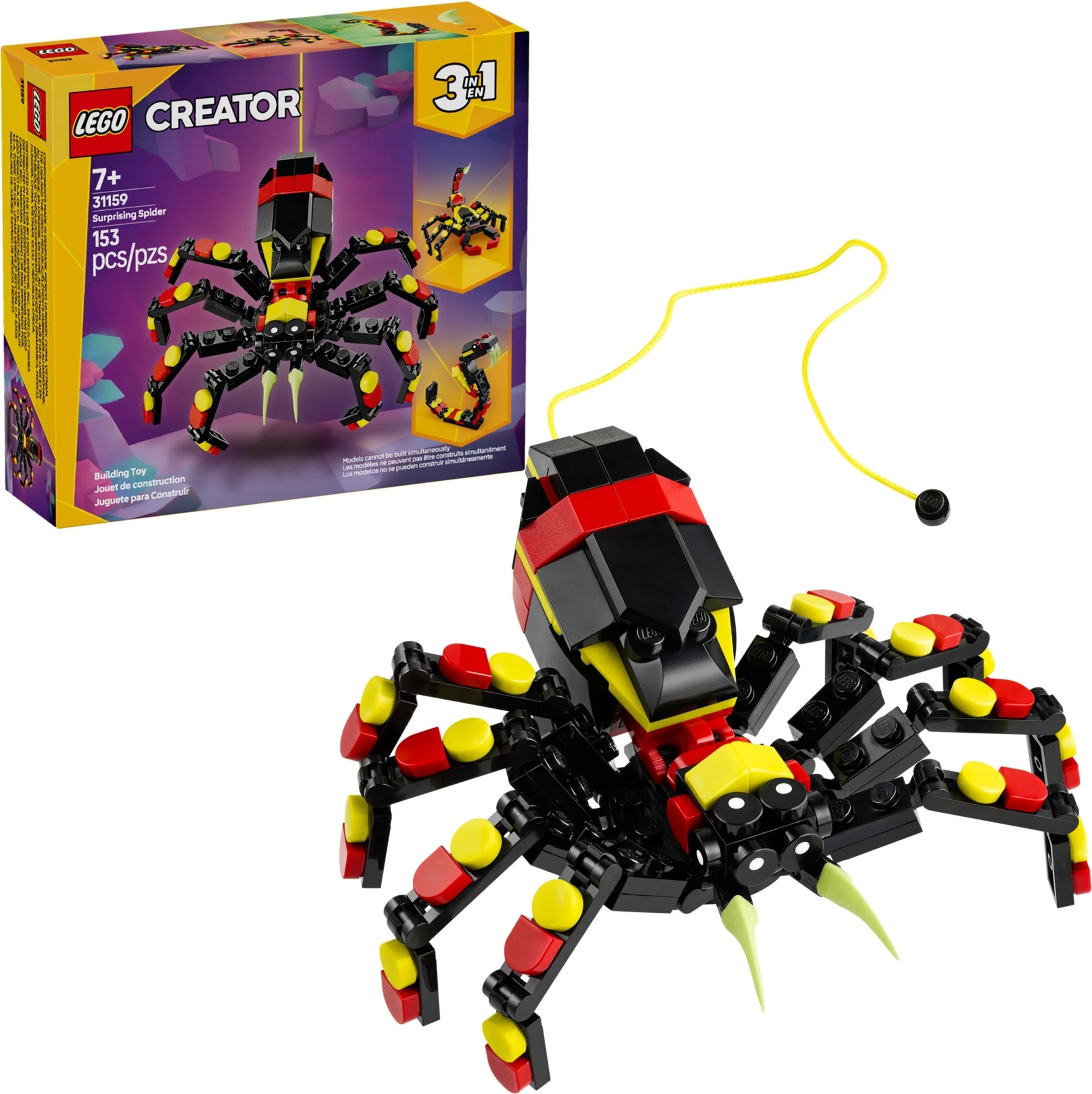 LEGO® 31159 Dzikie zwierzęta: niezwykły pająk - zdjęcie 6