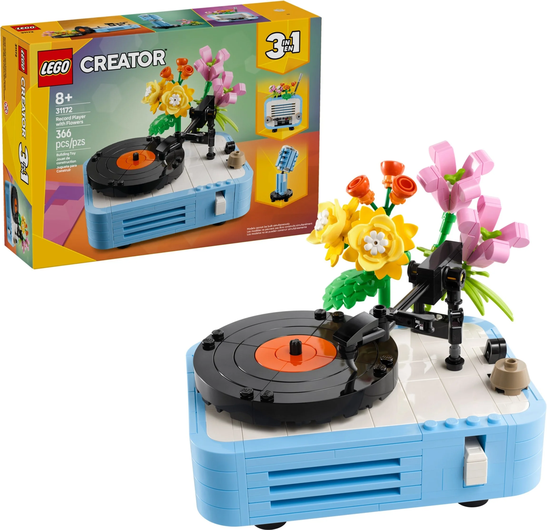 LEGO® 31172 Gramofon z kwiatami - zdjęcie 3