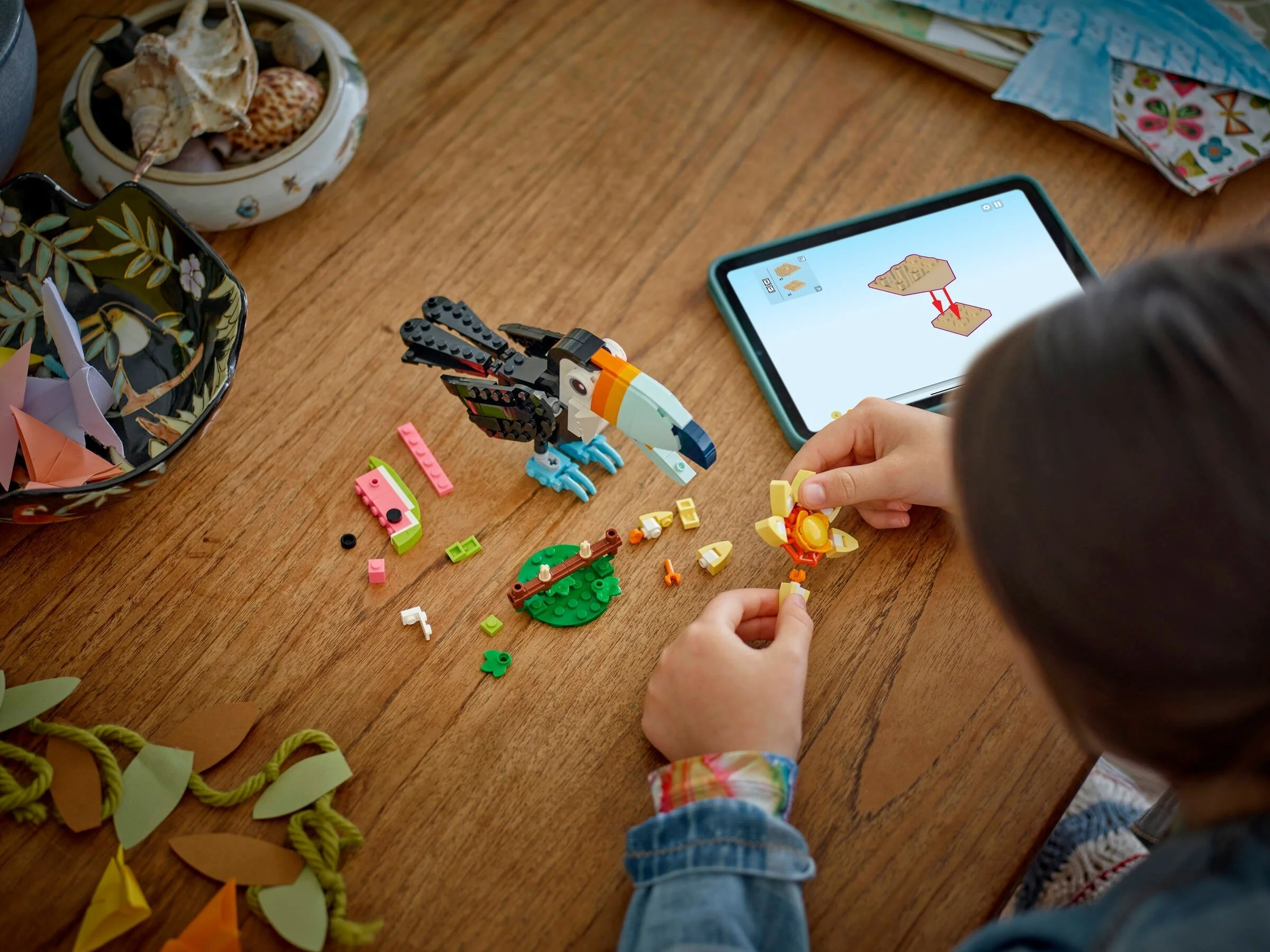 LEGO® 31173 Dzikie zwierzęta: Tropikalny tukan - zdjęcie 4