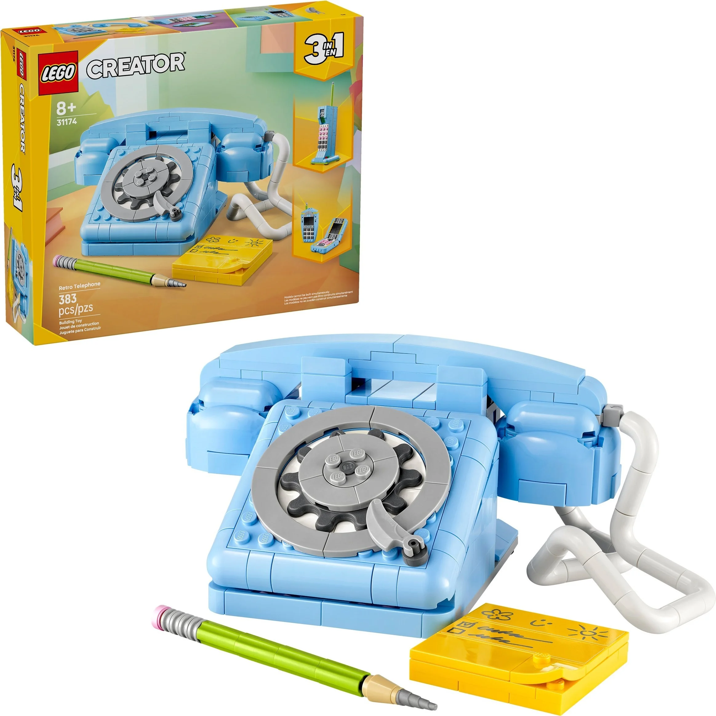 LEGO® 31174 Telefon w stylu retro - zdjęcie 3