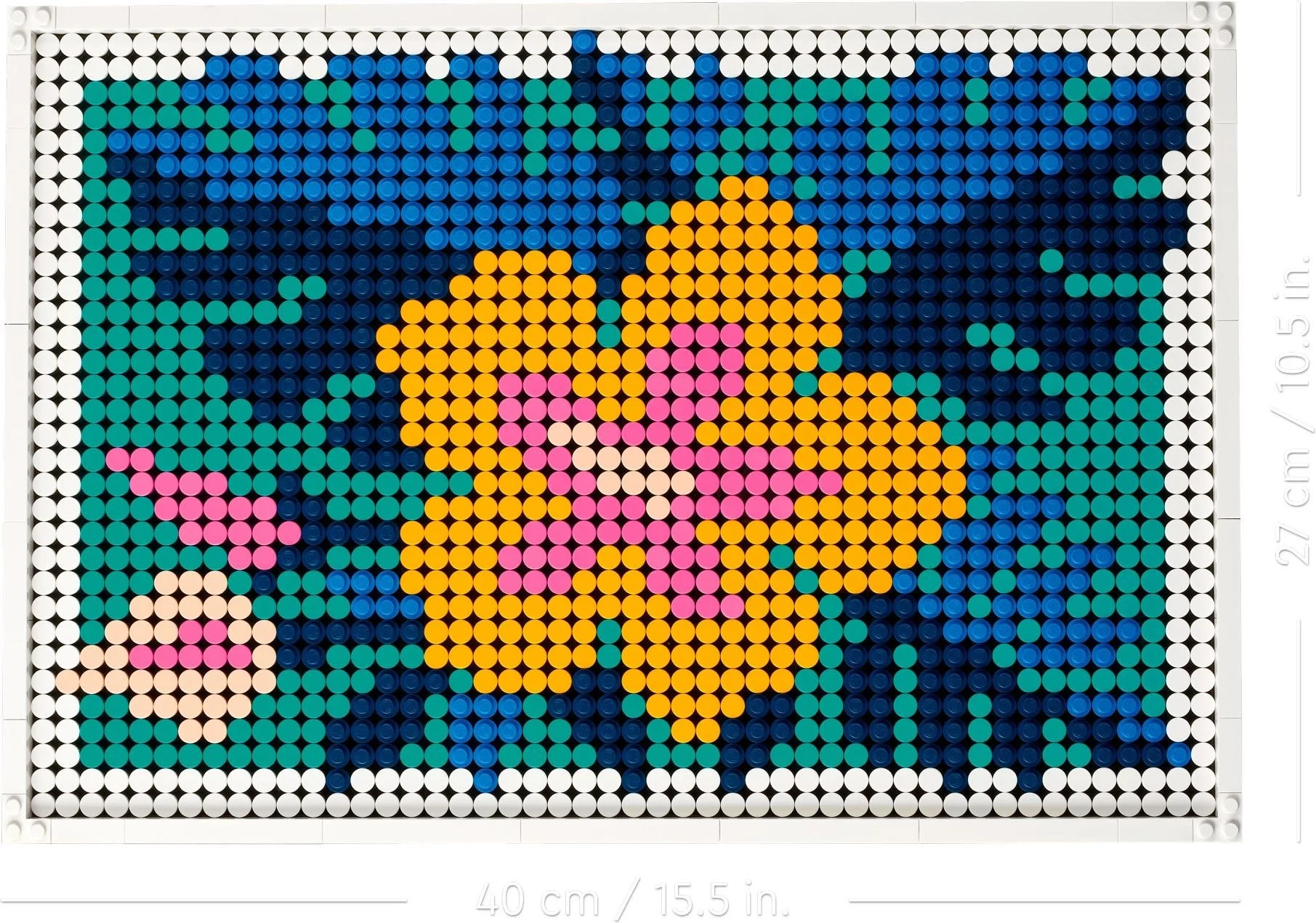 LEGO® 31207 Oryginalne Lego Art Sztuka kwiatowa 2870 elementów Kwiaty Nowe - zdjęcie 5