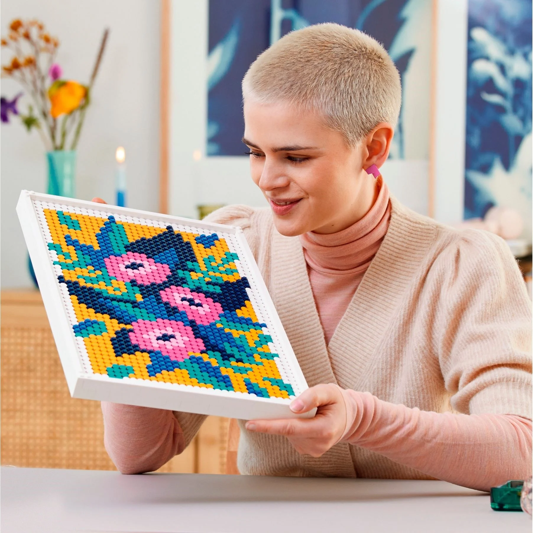 LEGO® 31207 Oryginalne Lego Art Sztuka kwiatowa 2870 elementów Kwiaty Nowe - zdjęcie 8