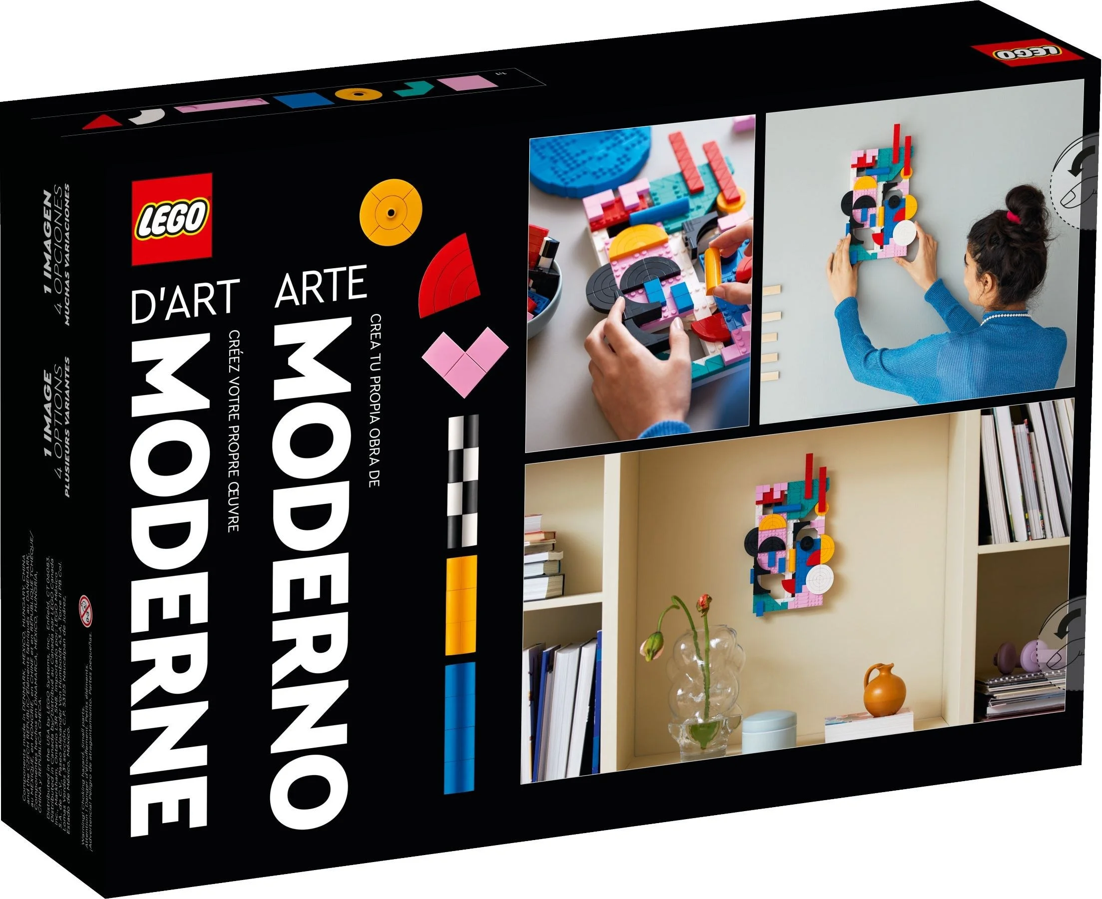 LEGO® 31210 Klocki Lego Modern Art Sztuka współczesna 805 elementów 18+ Obraz - zdjęcie 6