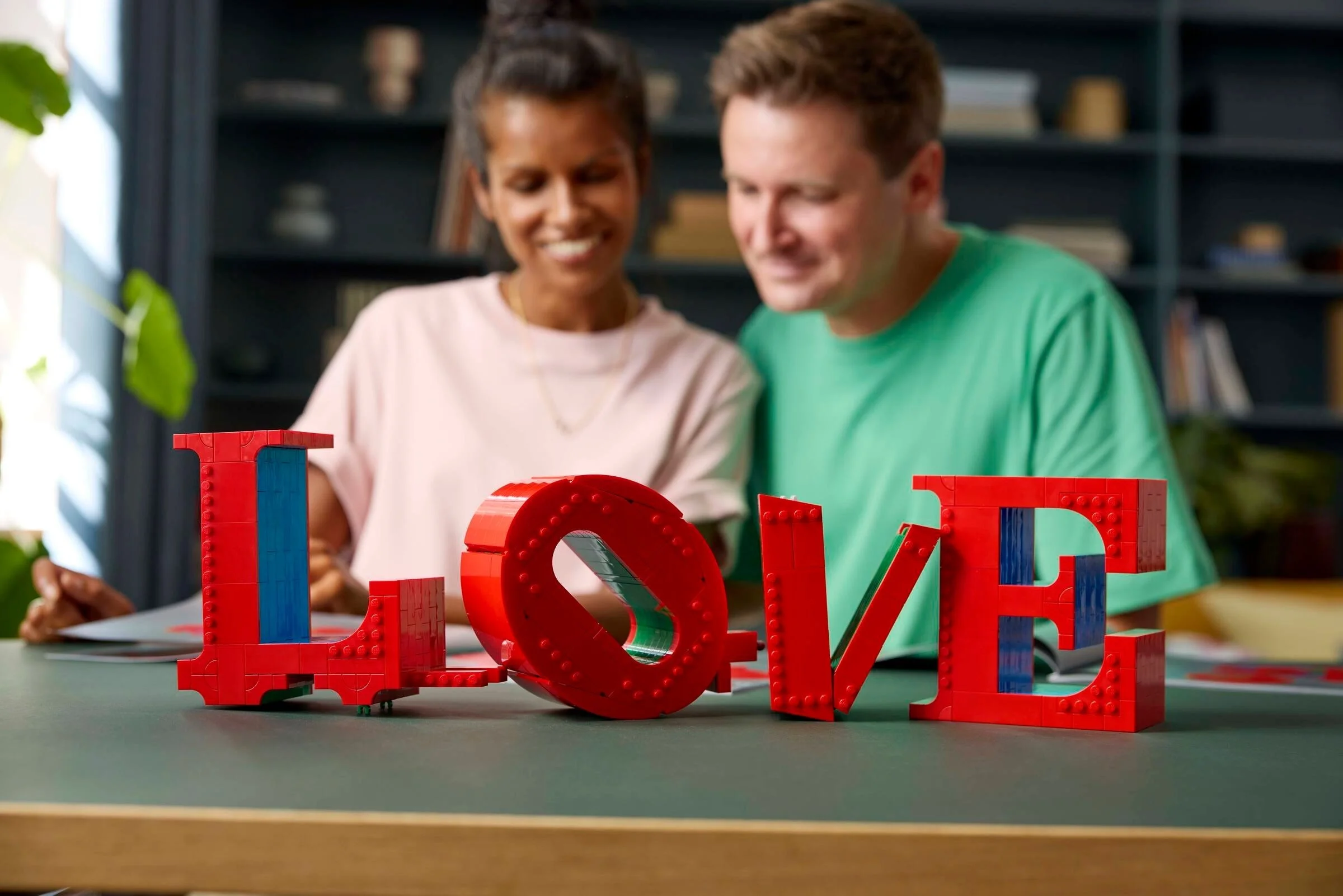 LEGO® 31214 Zestaw Klocków Lego Art Love Miłość Napis Love Top - zdjęcie 4