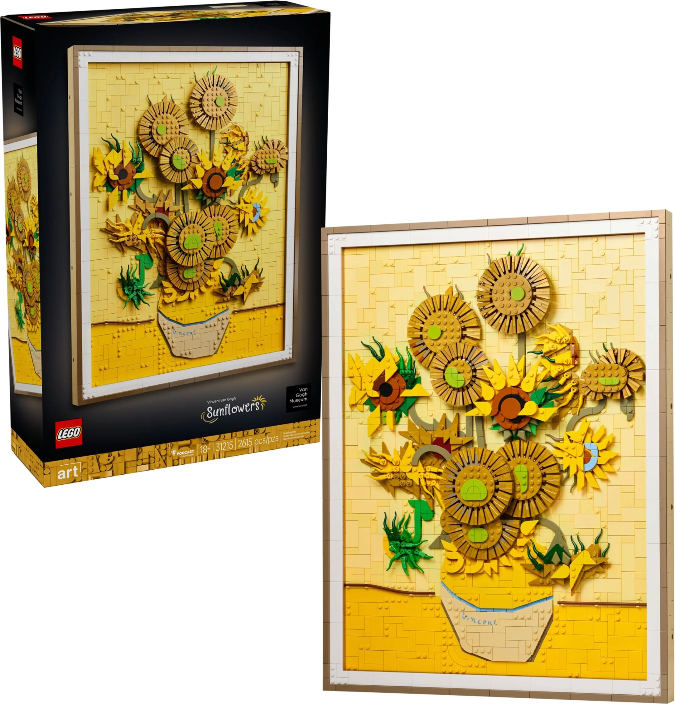 LEGO® 31215 „Słoneczniki" Vincenta van Gogha - zdjęcie 3