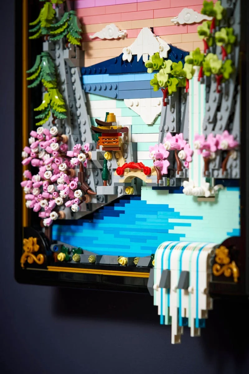 LEGO® 31218 Japoński krajobraz z kwitnącą wiśnią - zdjęcie 3